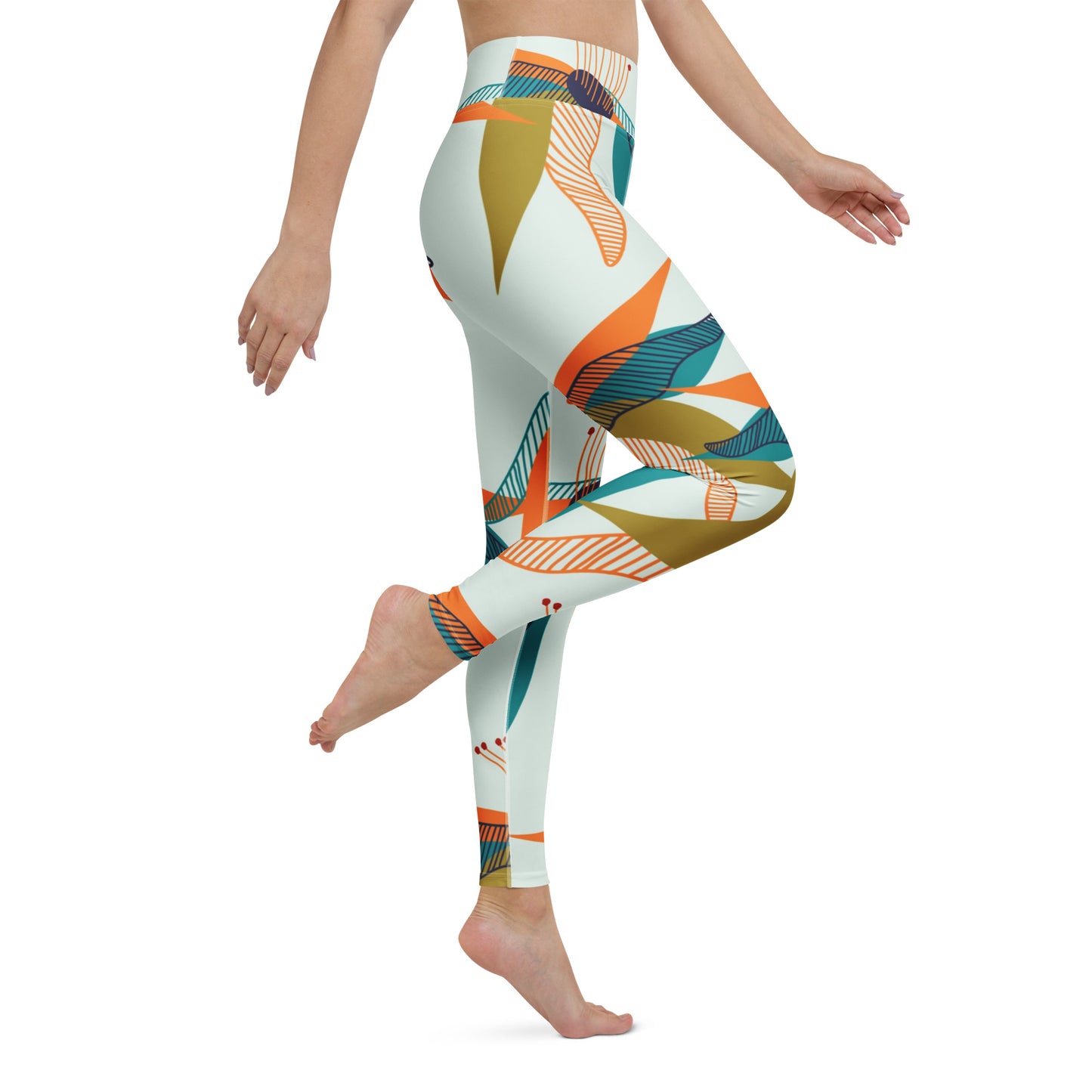 Destiny High-Rise Yoga Leggings - Activewear Well
