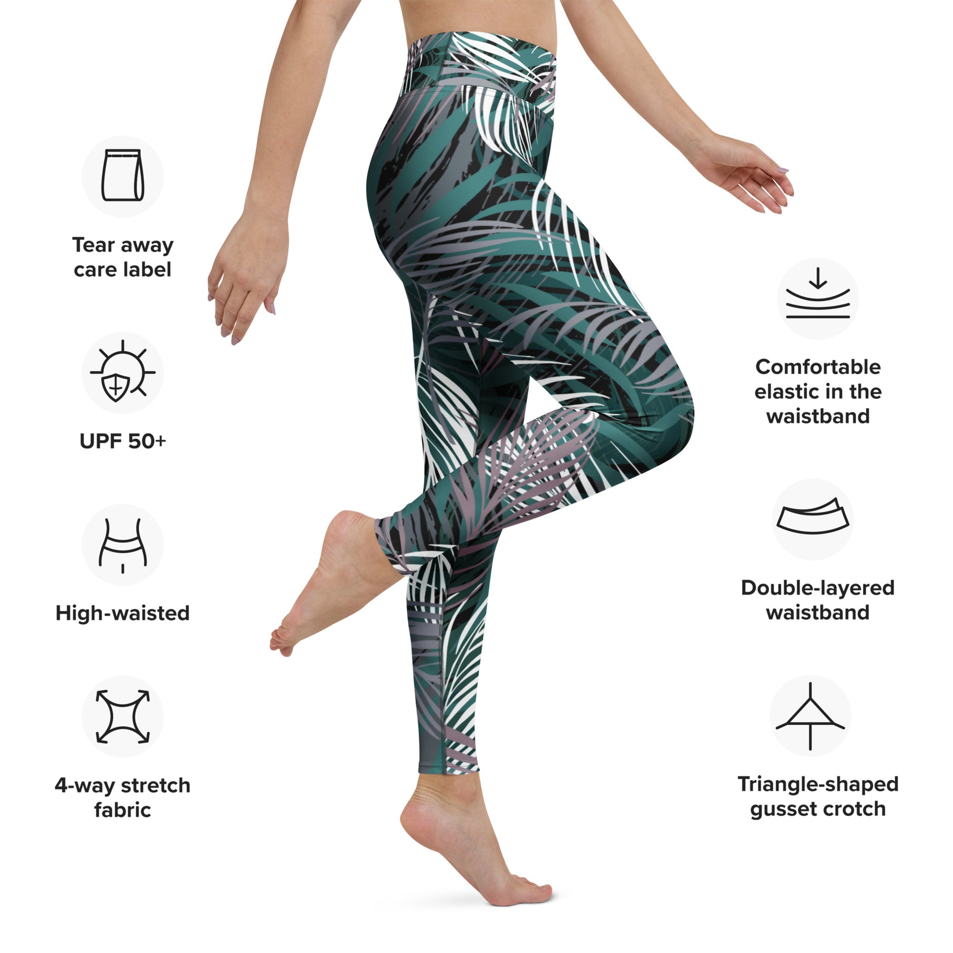 Vanessa High-Rise Yoga Leggings - Activewear Well