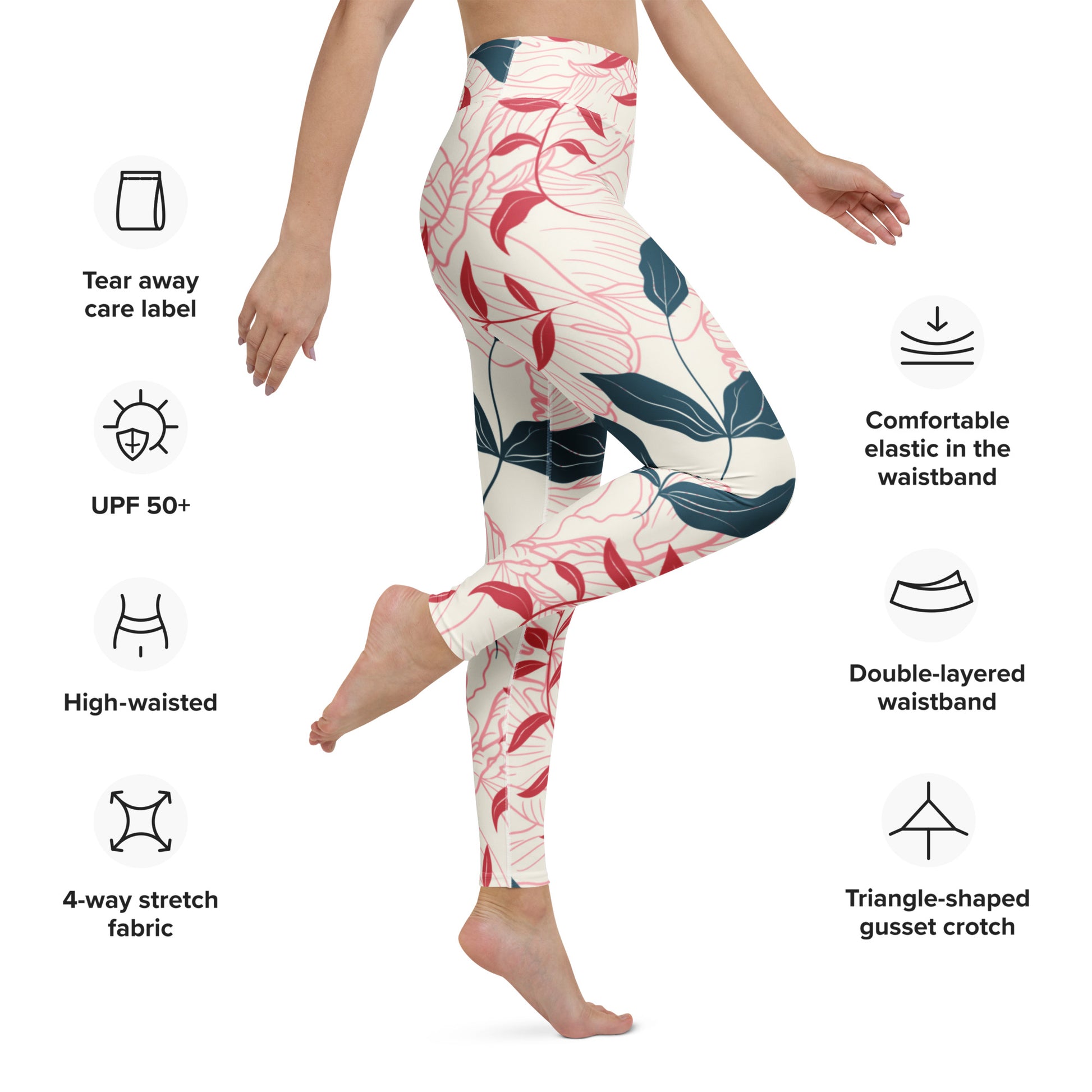 Victoria High-Rise Running Leggings - Activewear Well