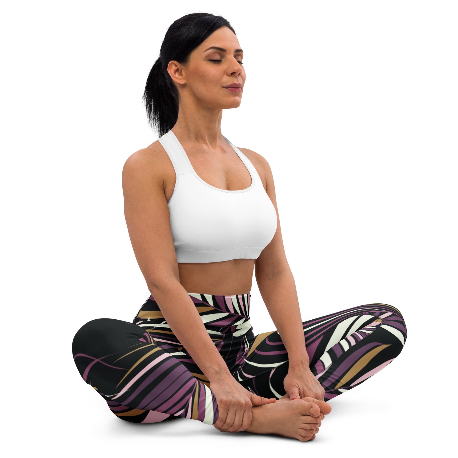 Jasmine High-Rise Yoga Leggings - Activewear Well