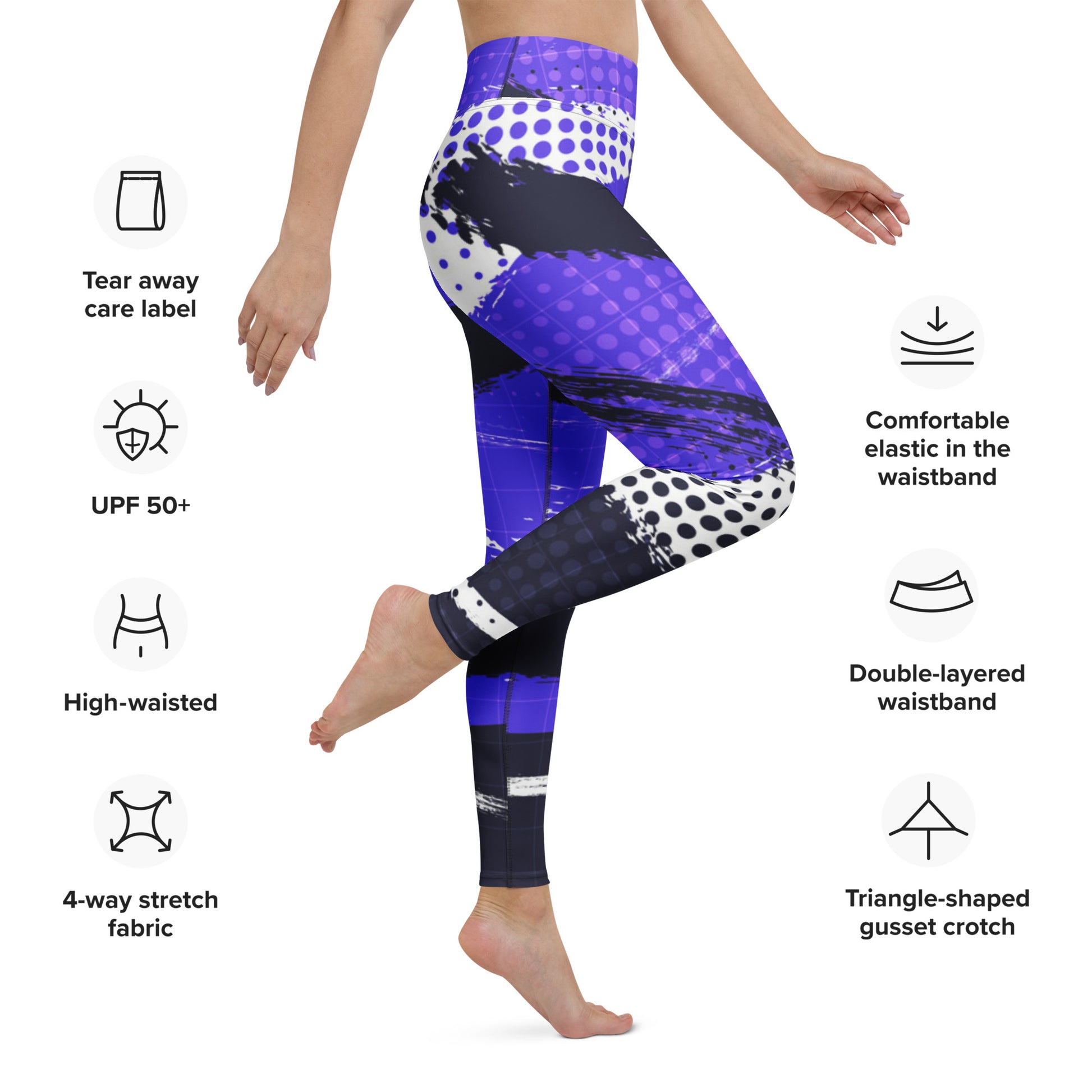 Claire High-Rise Yoga Leggings - Activewear Well
