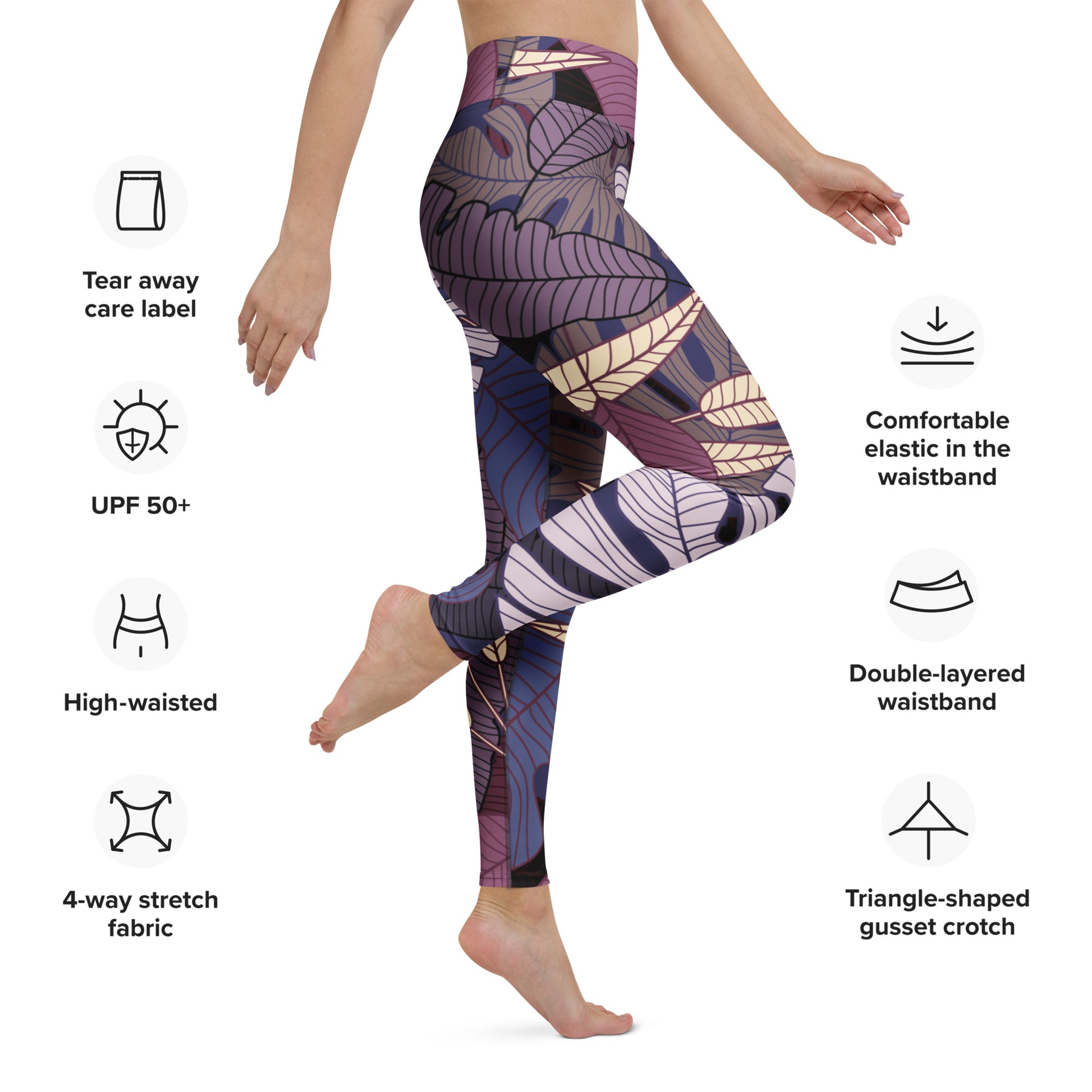 Rebecca High-Rise Yoga Leggings - Activewear Well