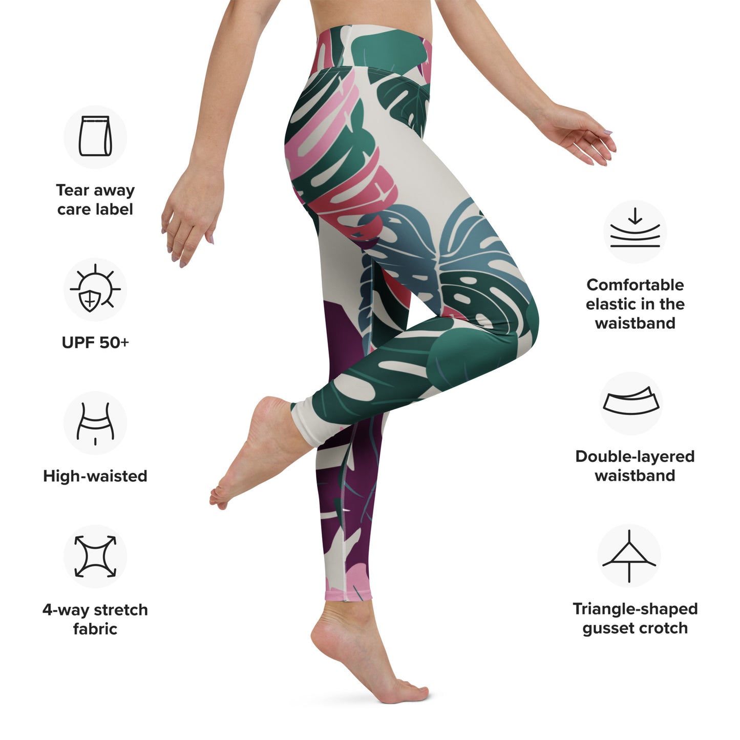 Amelia High-Rise Yoga Leggings - Activewear Well
