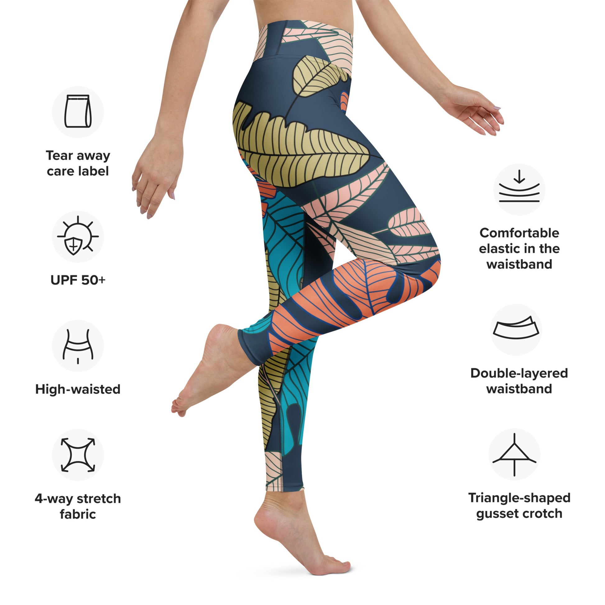 Mary High-Rise Yoga Leggings - Activewear Well