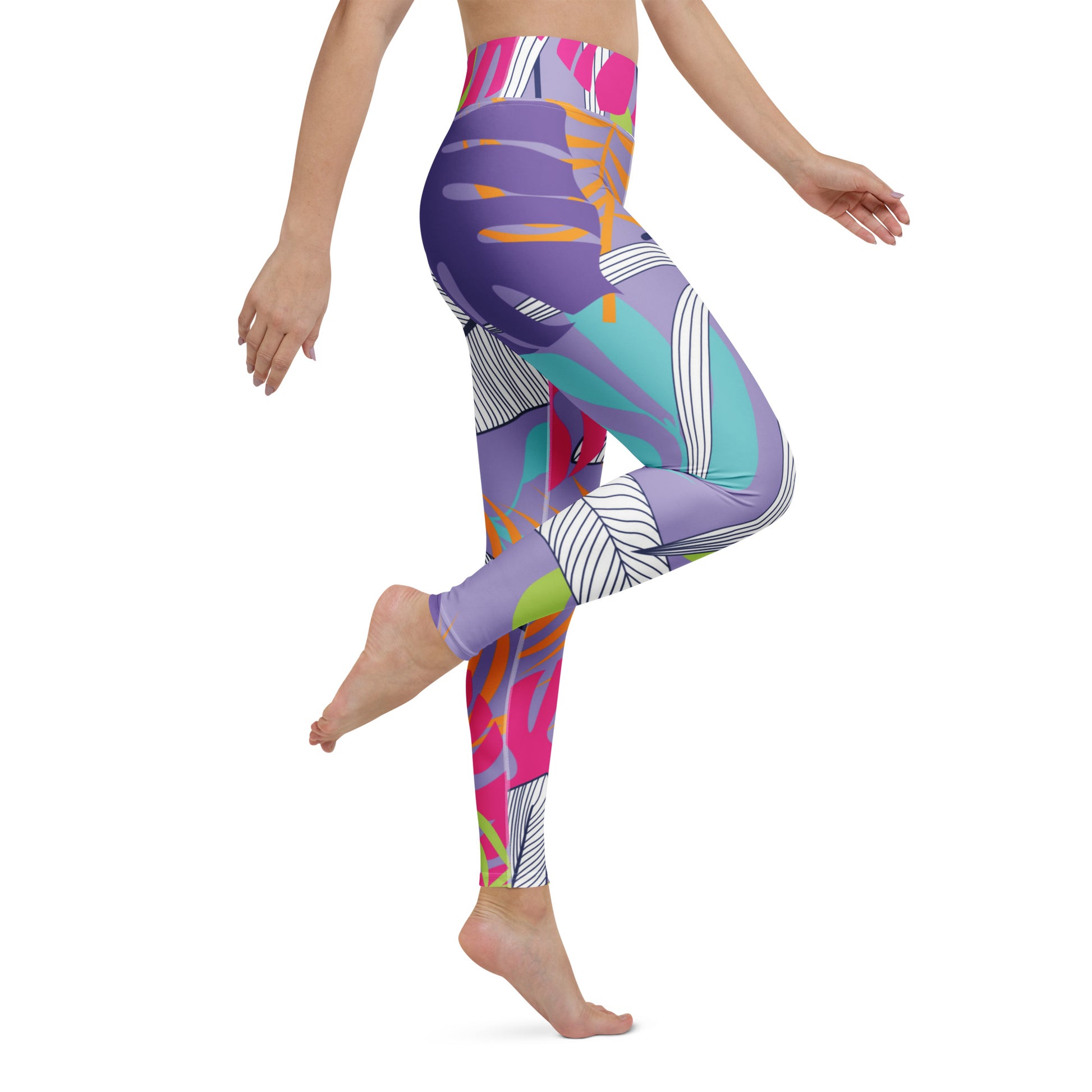 Zoe High-Rise Yoga Leggings - Activewear Well