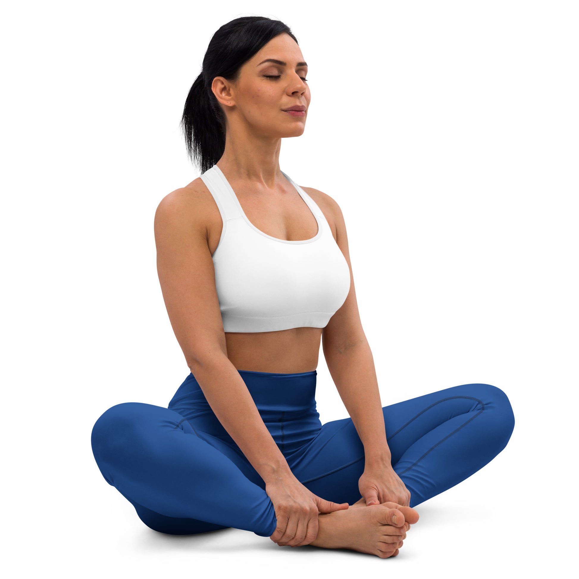 Royal Blue High-Rise Yoga Leggings - Activewear Well