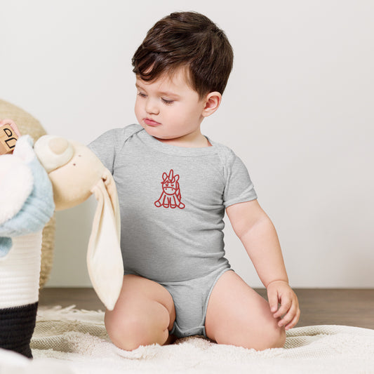Unicorn Baby Short Sleeve One Piece - Activewear Well