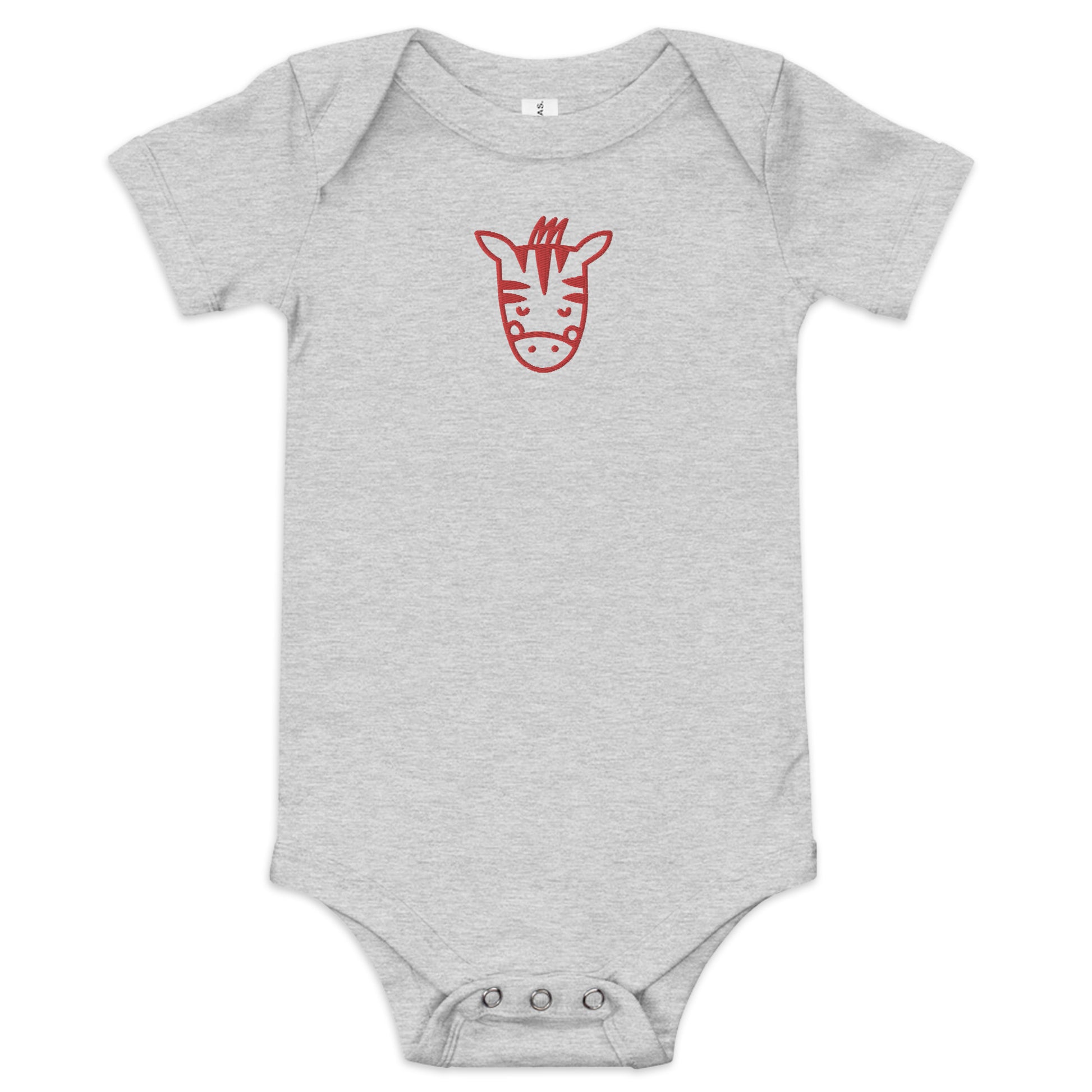 Zebra Baby Short Sleeve One Piece - Activewear Well