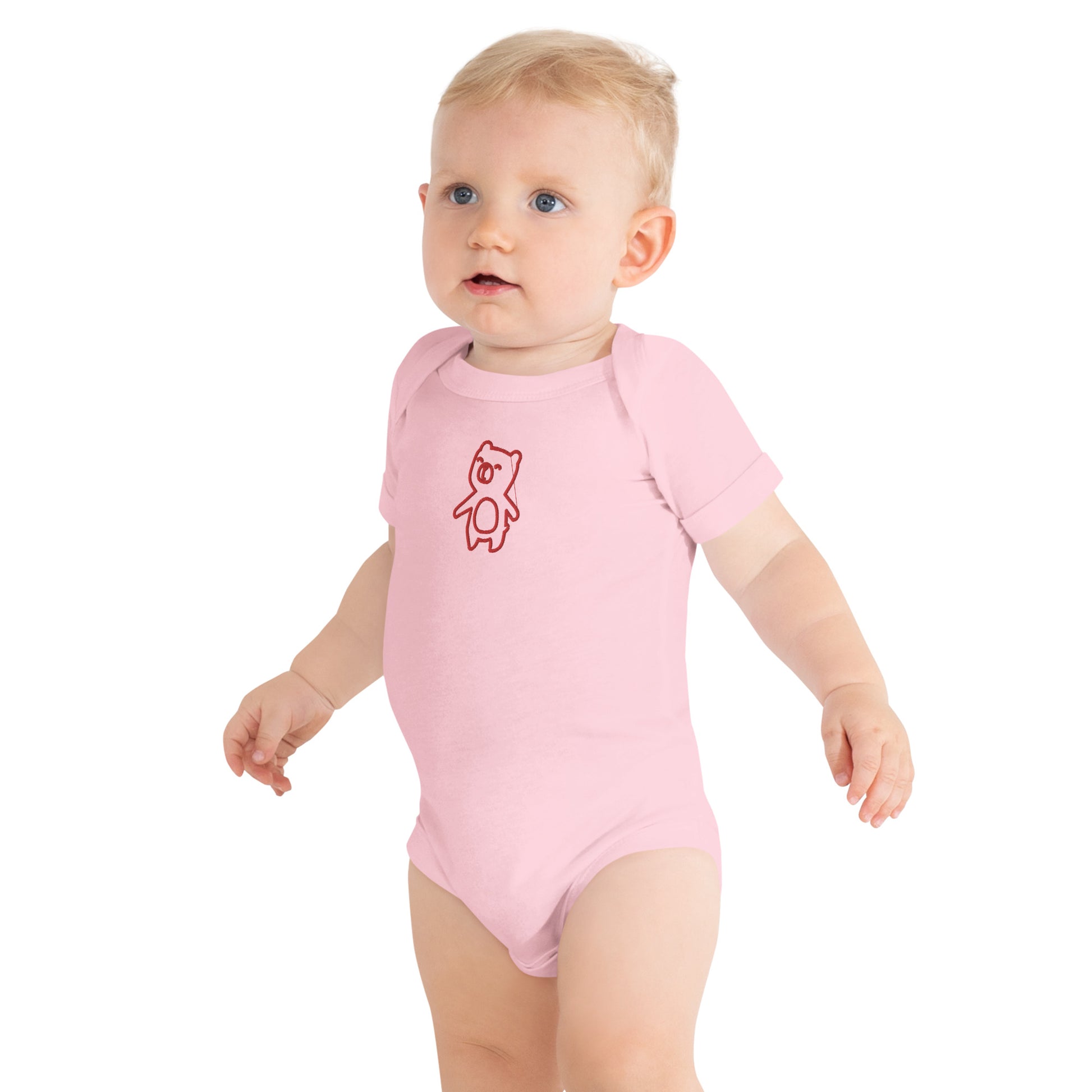 Teddy Baby Short Sleeve One Piece - Activewear Well