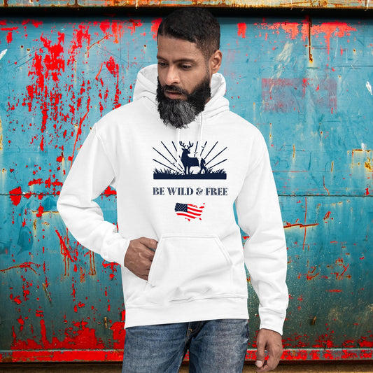 Be Wild & Free Unisex Hoodie - Activewear Well