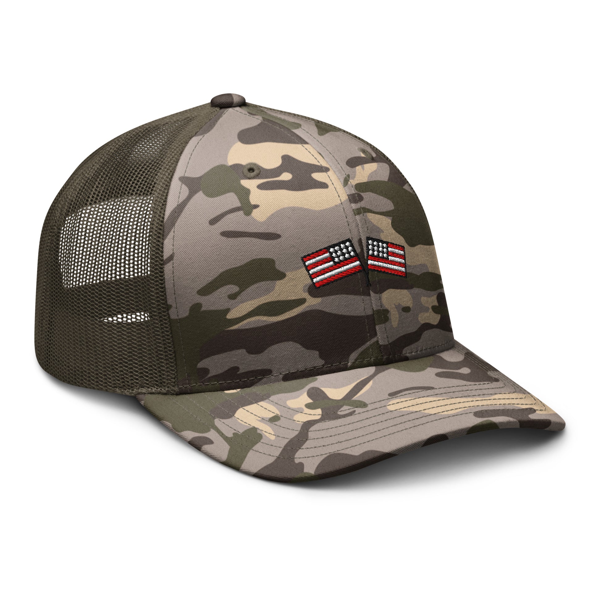 Camouflage Trucker Hat - Activewear Well