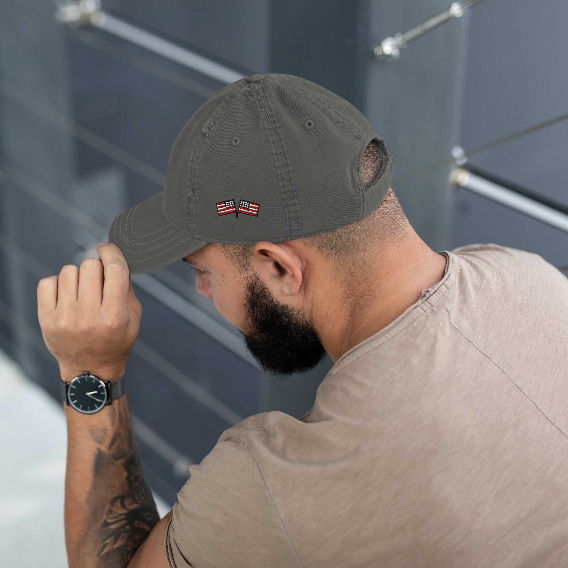Distressed Dad Hat - Activewear Well