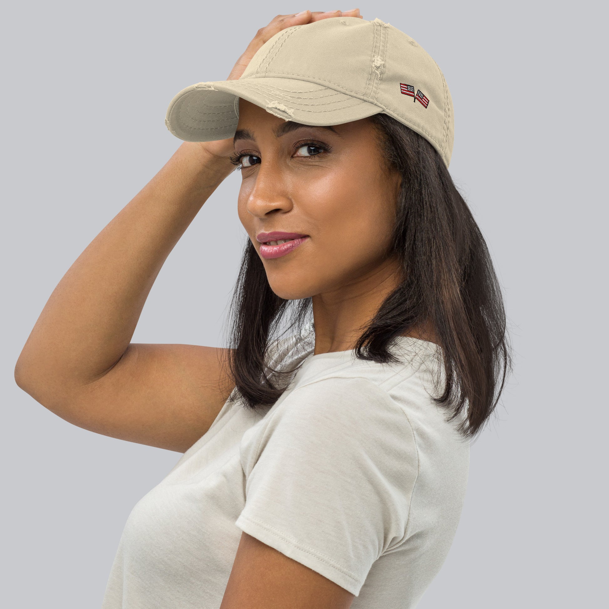Distressed Dad Hat - Activewear Well