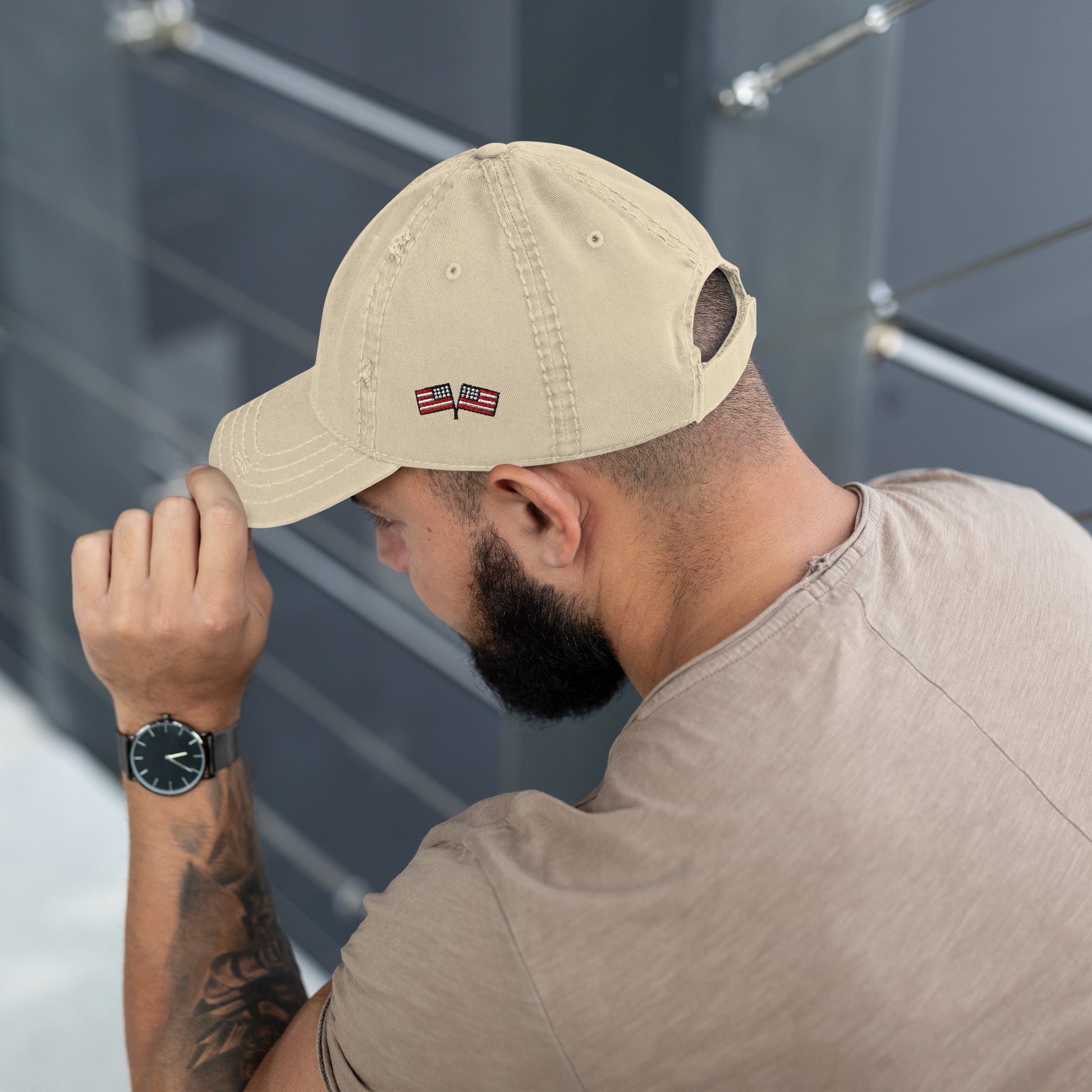 Distressed Dad Hat - Activewear Well