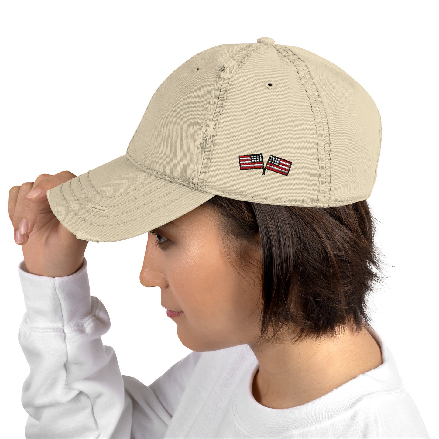 Distressed Dad Hat - Activewear Well