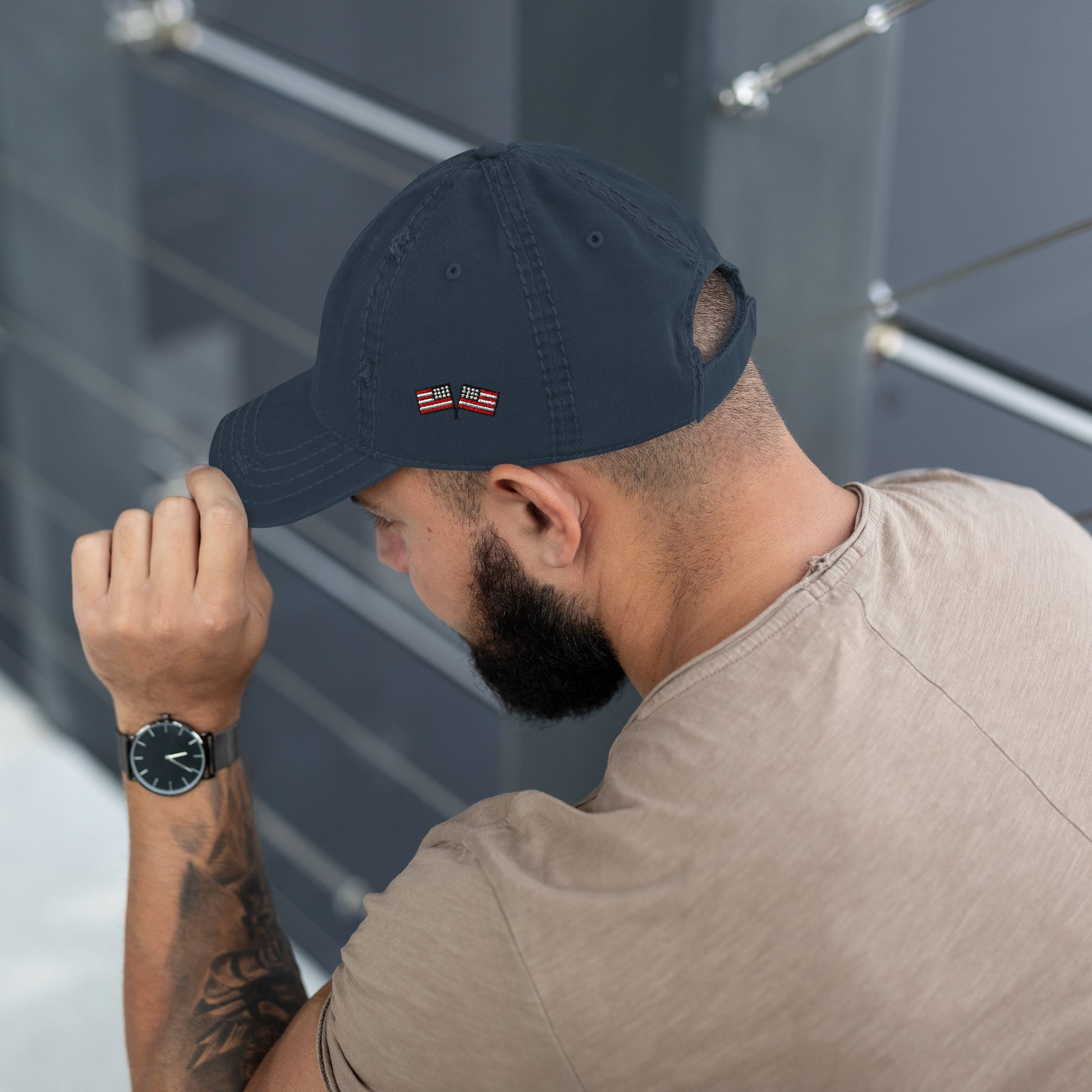 Distressed Dad Hat - Activewear Well