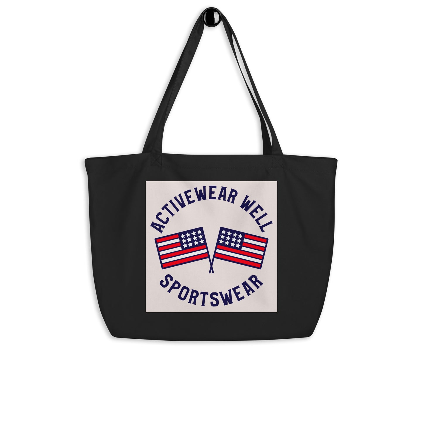 Activewear Well Large Organic Tote Bag - Activewear Well