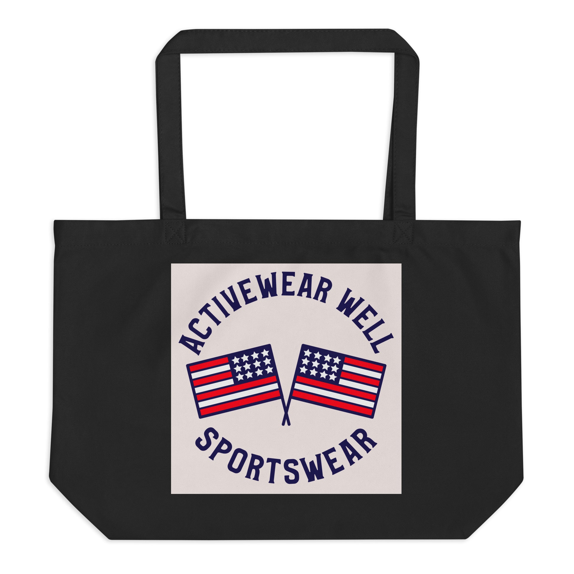 Activewear Well Large Organic Tote Bag - Activewear Well