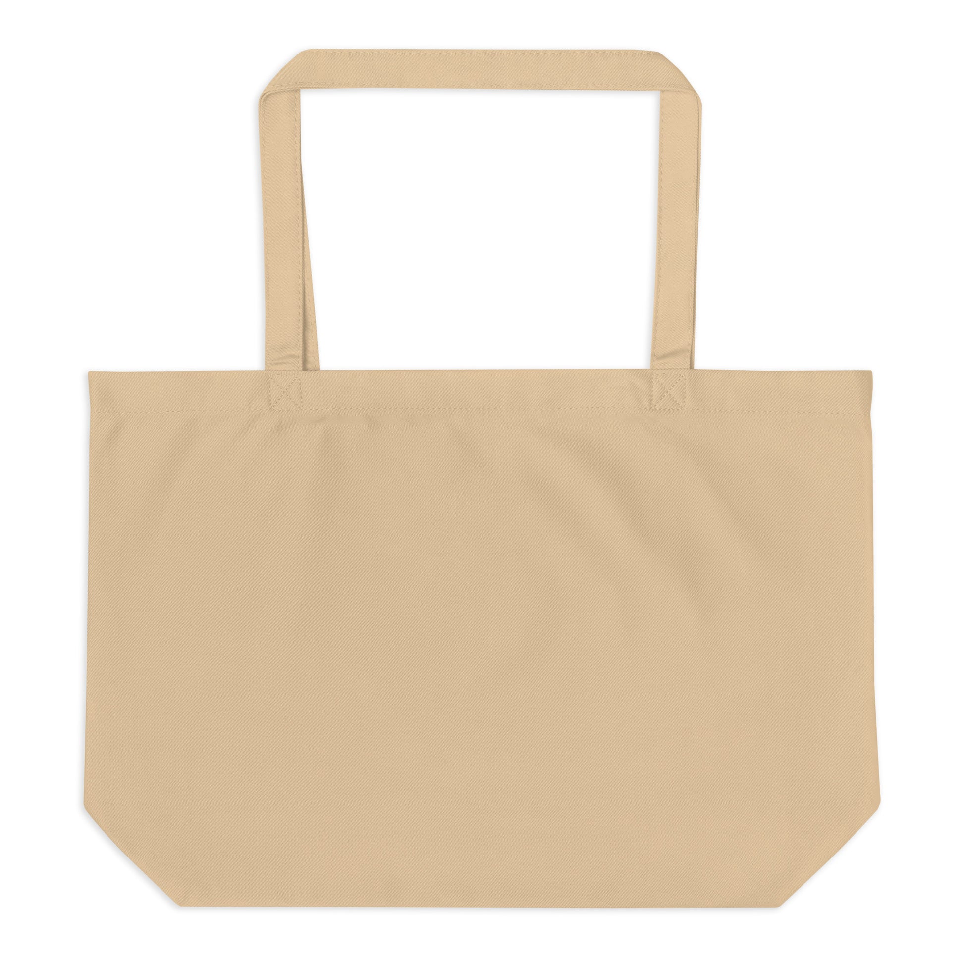 100% Large Organic Coton Tote Bag - Activewear Well