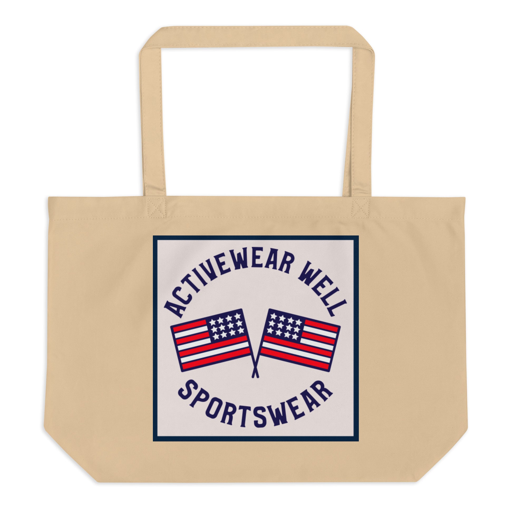Activewear Well Large Organic Tote Gag - Activewear Well