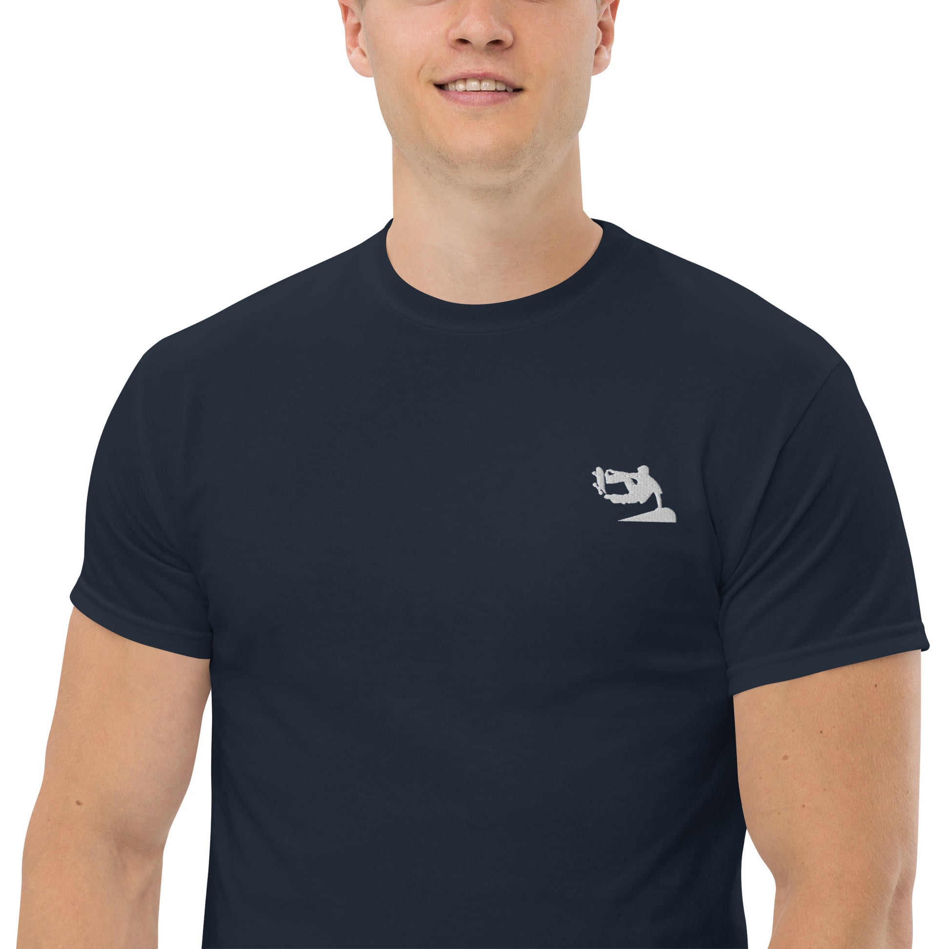 Skateboard Men's Cotton T-Shirt - Activewear Well