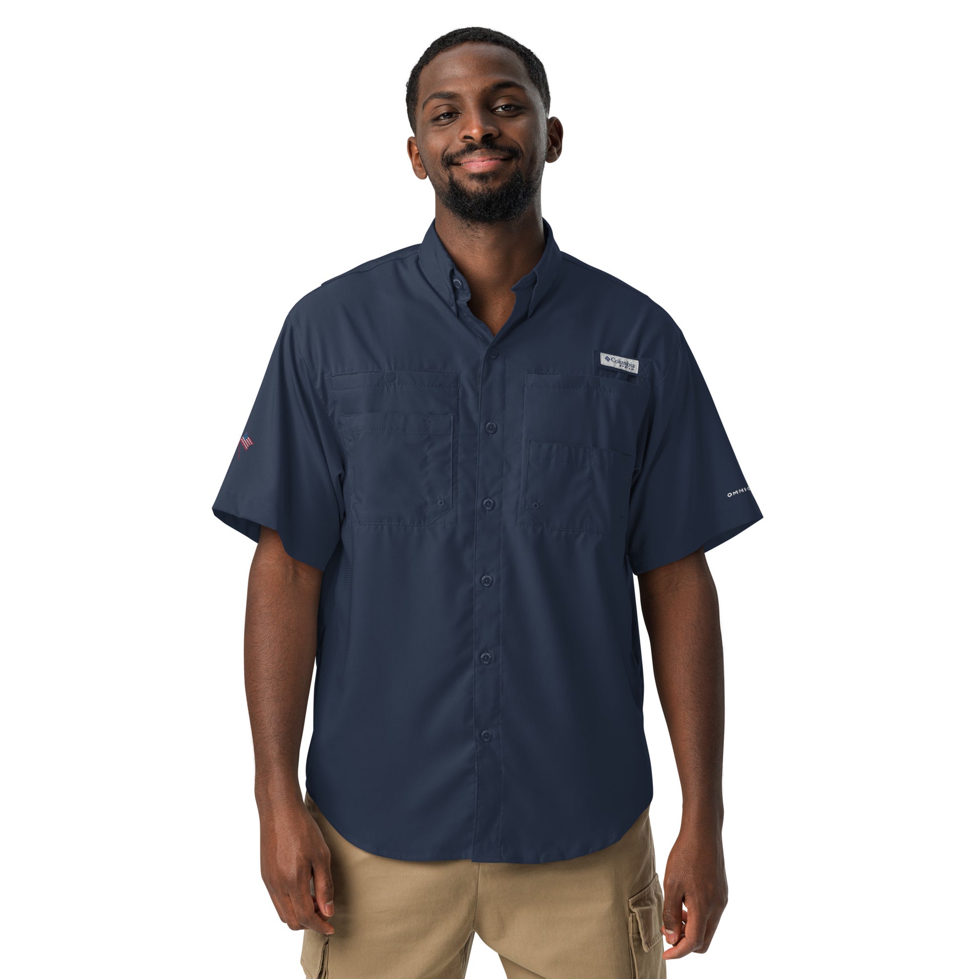 Men’s Columbia Short Sleeve Button Shirt - Activewear Well