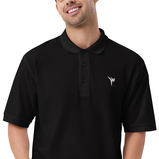 Karate Men's Premium Polo - Activewear Well