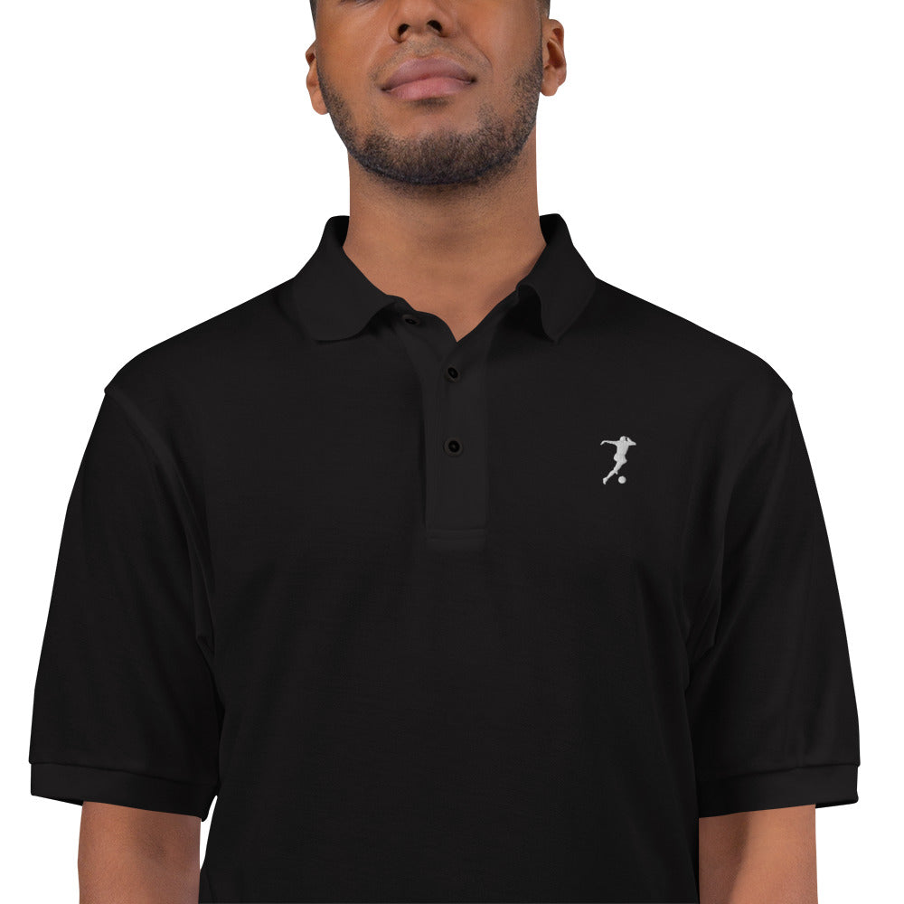 Soccer Men's Premium Polo - Activewear Well