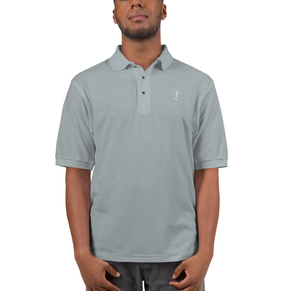 Soccer Men's Premium Polo - Activewear Well