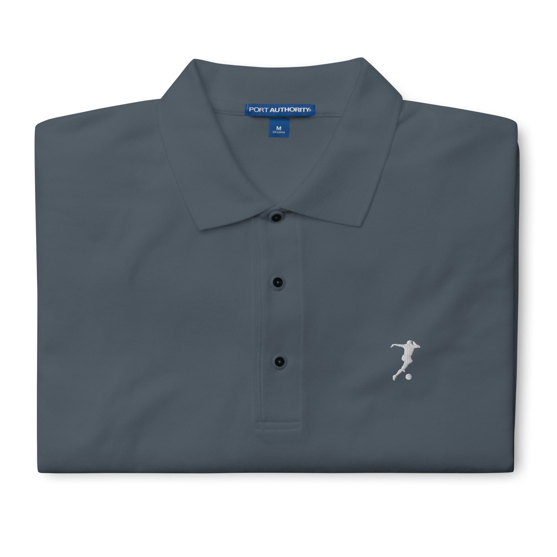 Soccer Men's Premium Polo - Activewear Well