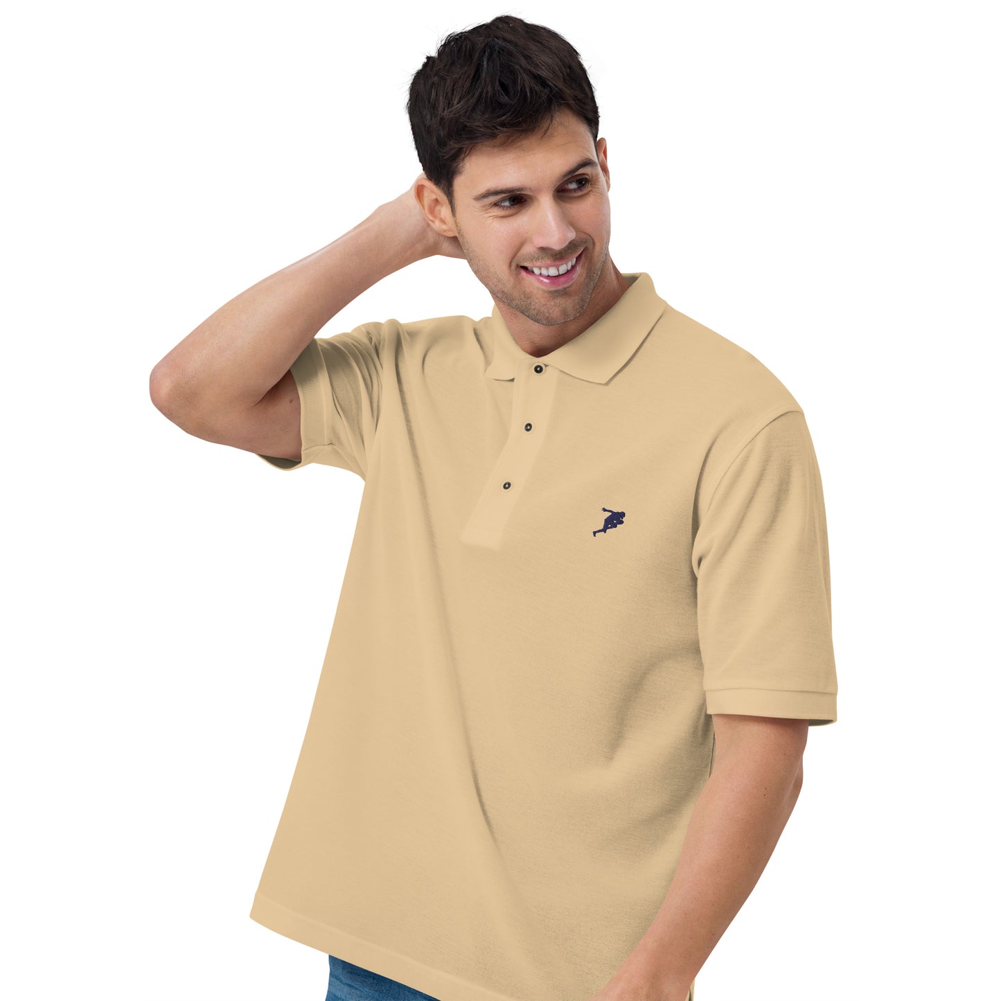 American Football Men's Premium Polo - Activewear Well