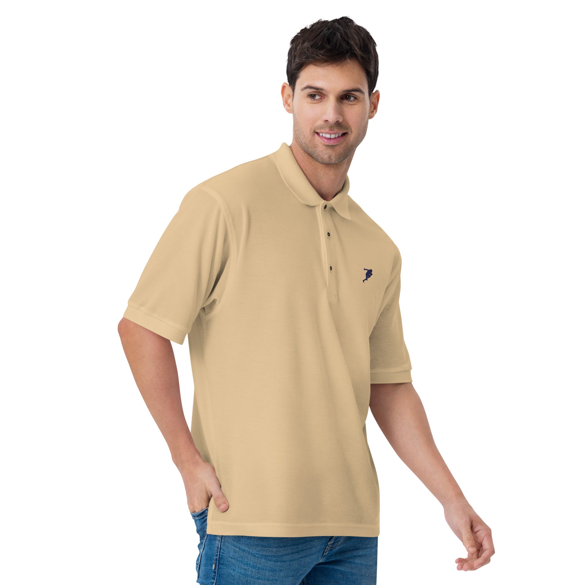 American Football Men's Premium Polo - Activewear Well