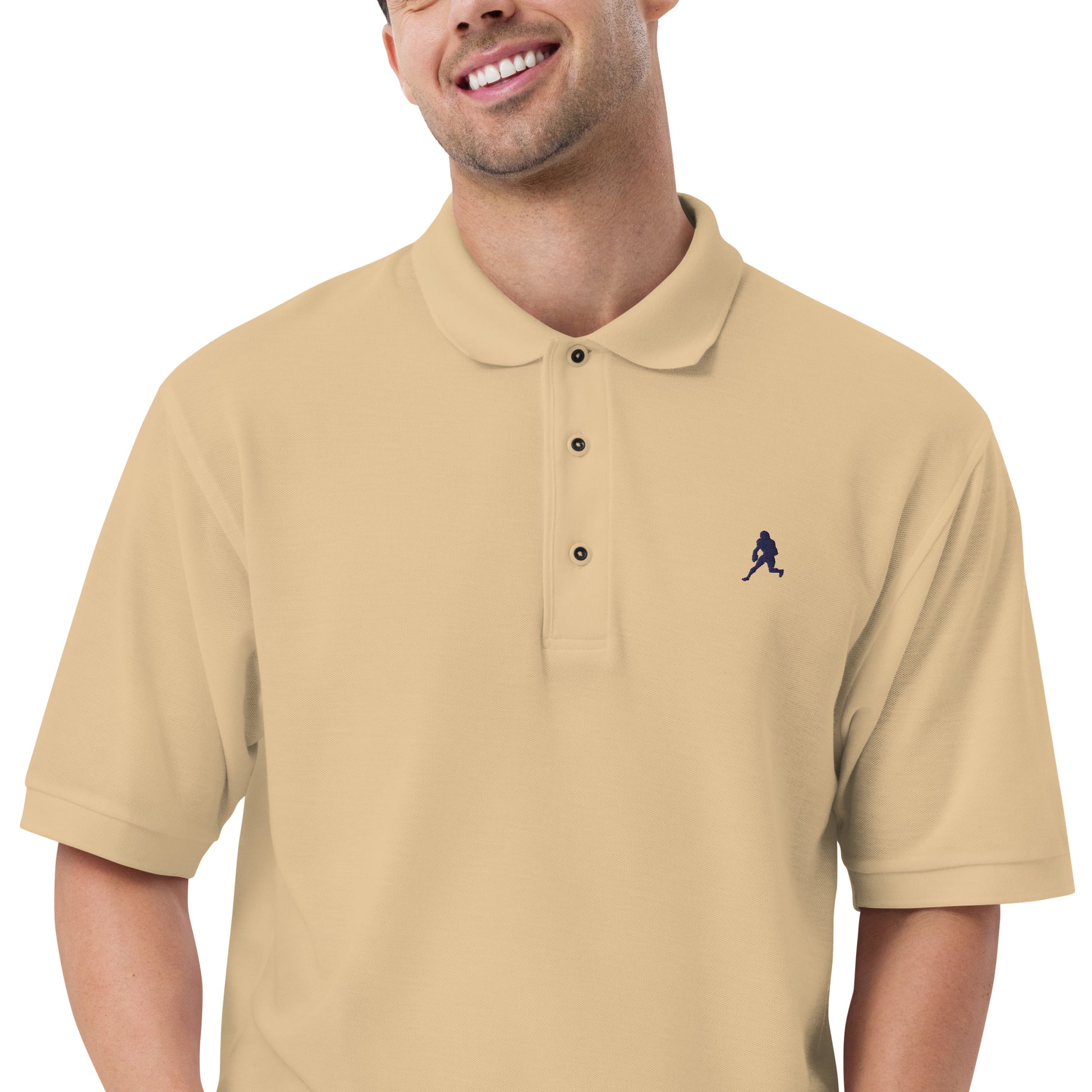Rugby Player Men's Premium Polo - Activewear Well