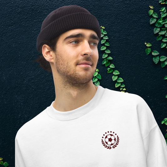 Football Men/Unisex Crew Neck Sweatshirt - Activewear Well