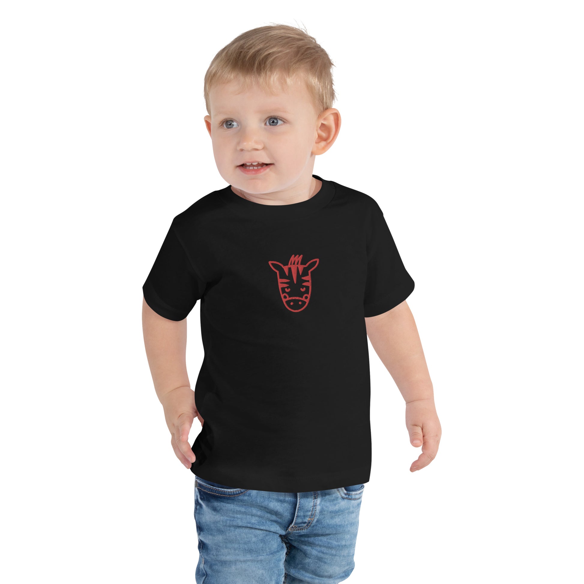 Zebra Toddler Short Sleeve Tee - Activewear Well