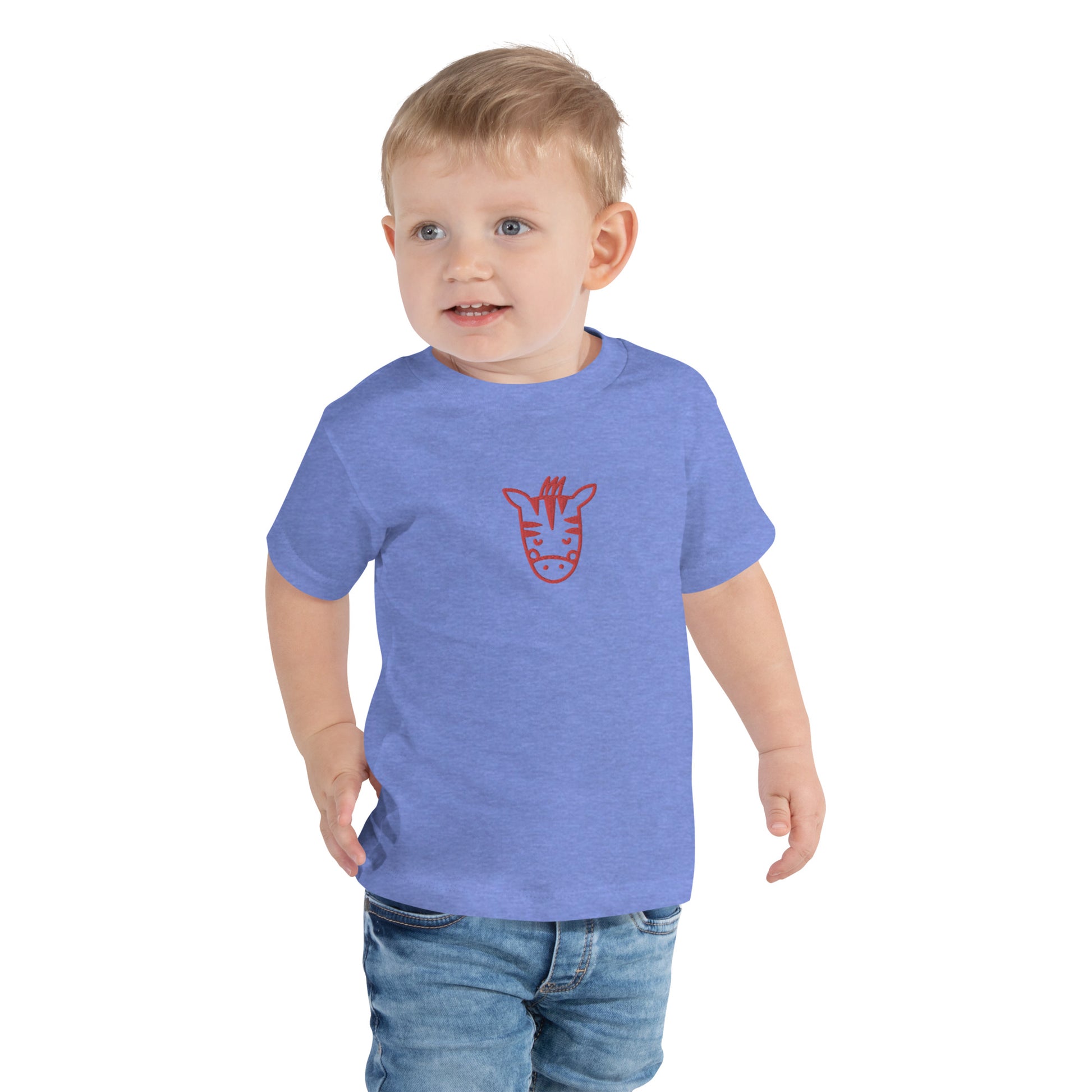 Zebra Toddler Short Sleeve Tee - Activewear Well
