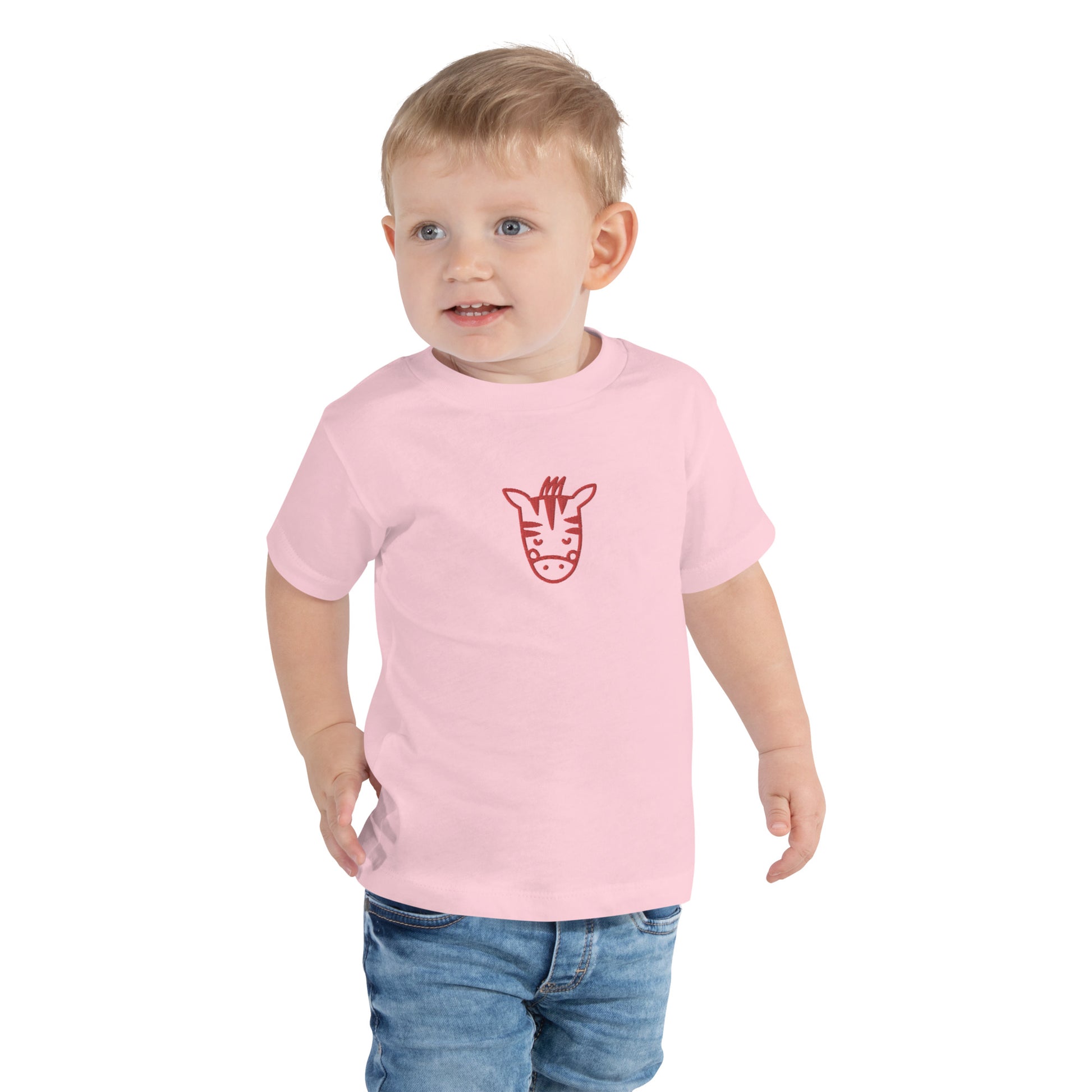 Zebra Toddler Short Sleeve Tee - Activewear Well
