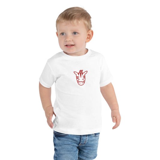 Zebra Toddler Short Sleeve Tee - Activewear Well