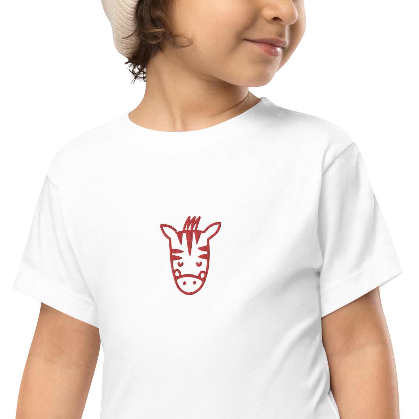 Zebra Toddler Short Sleeve Tee - Activewear Well