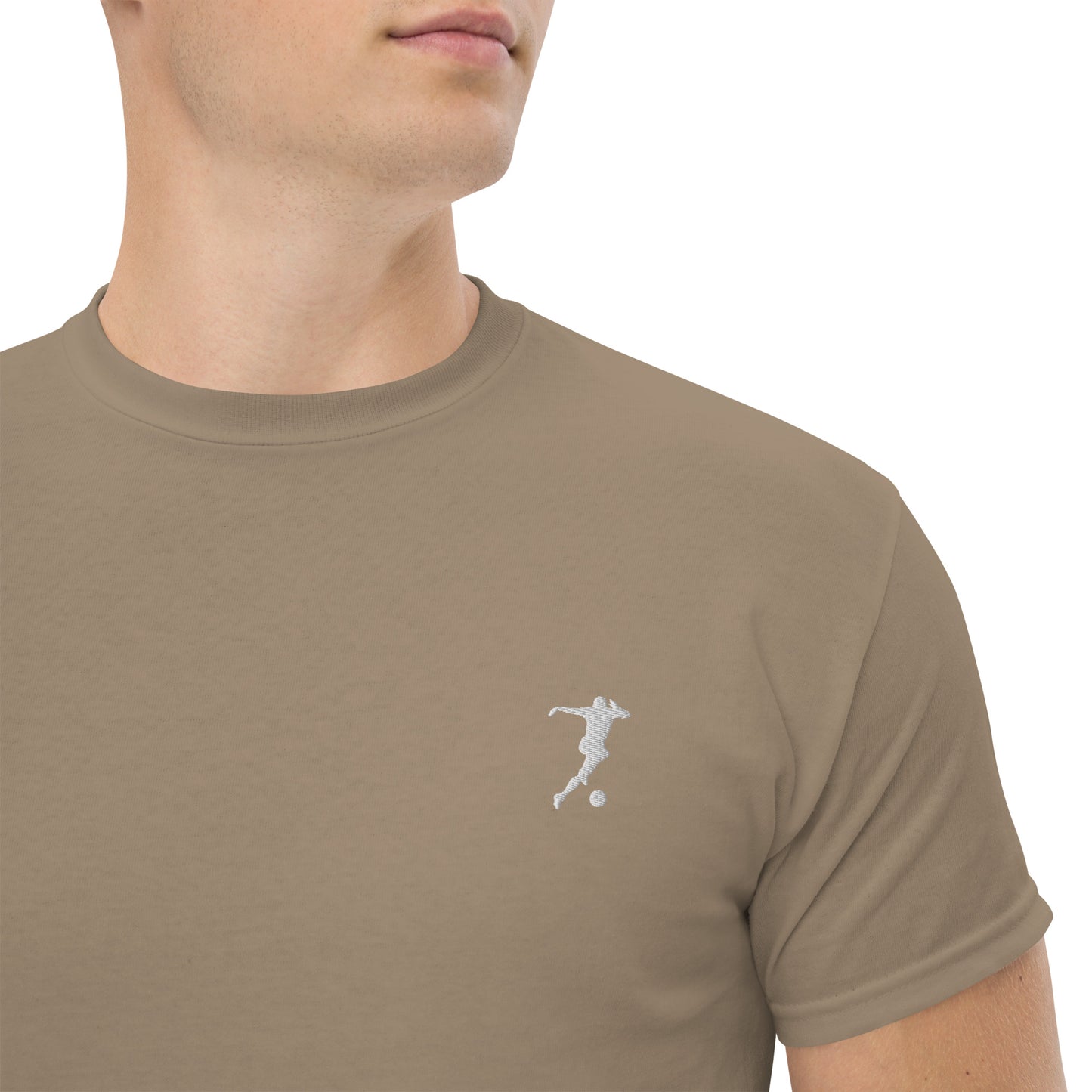 Soccer Men's Cotton T-Shirt - Activewear Well