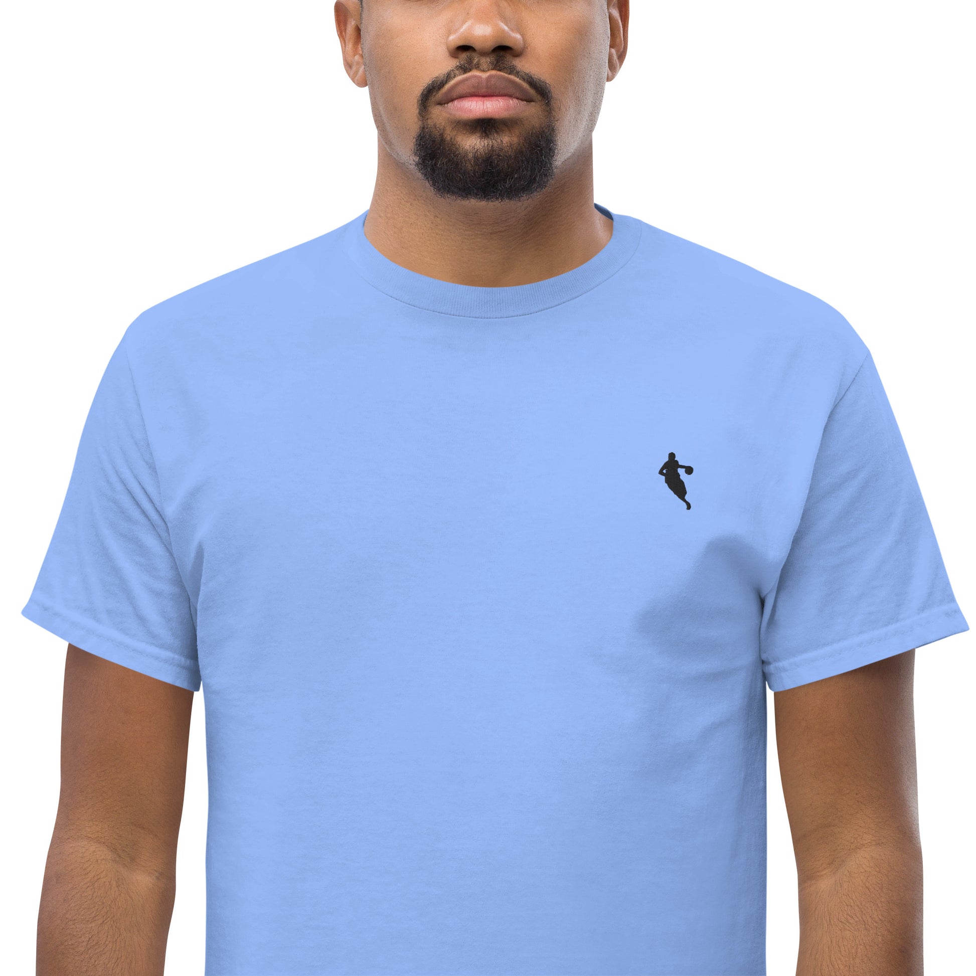 Basketball Player Men's Cotton T-Shirt - Activewear Well
