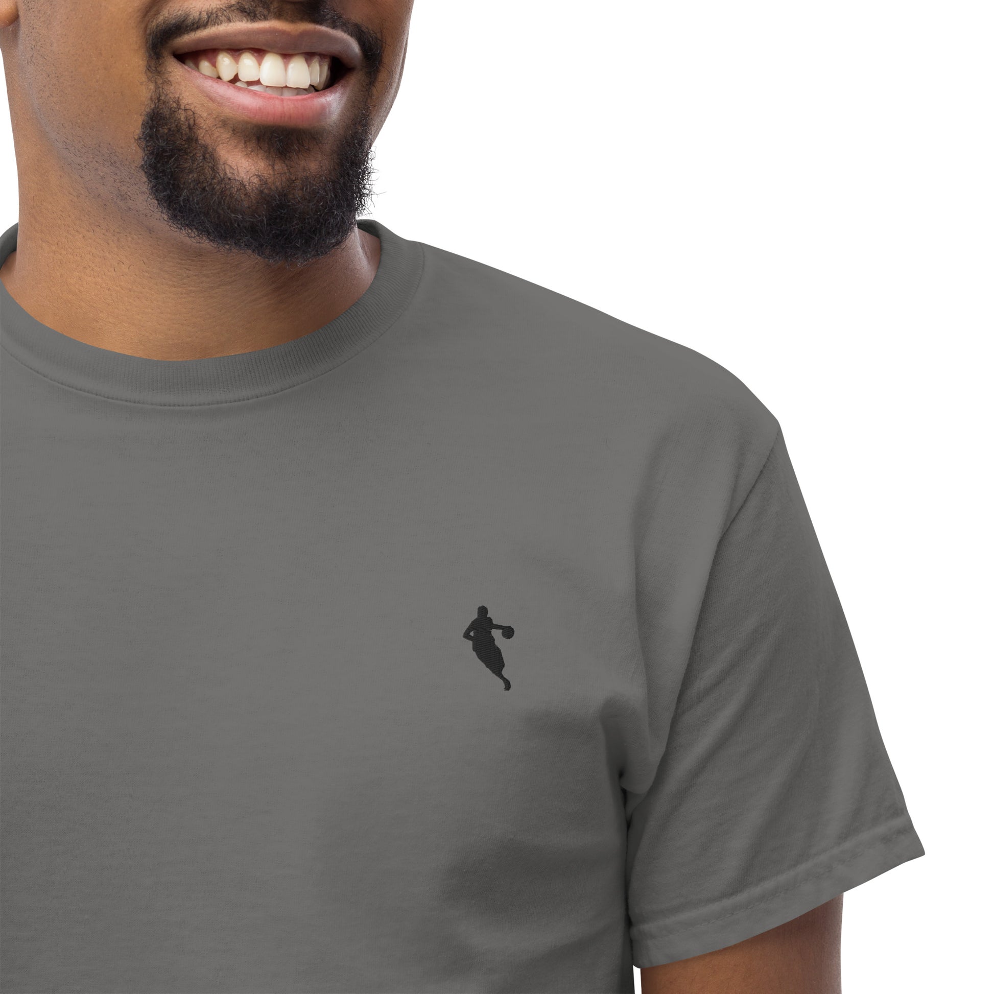 Basketball Player Men's Cotton T-Shirt - Activewear Well