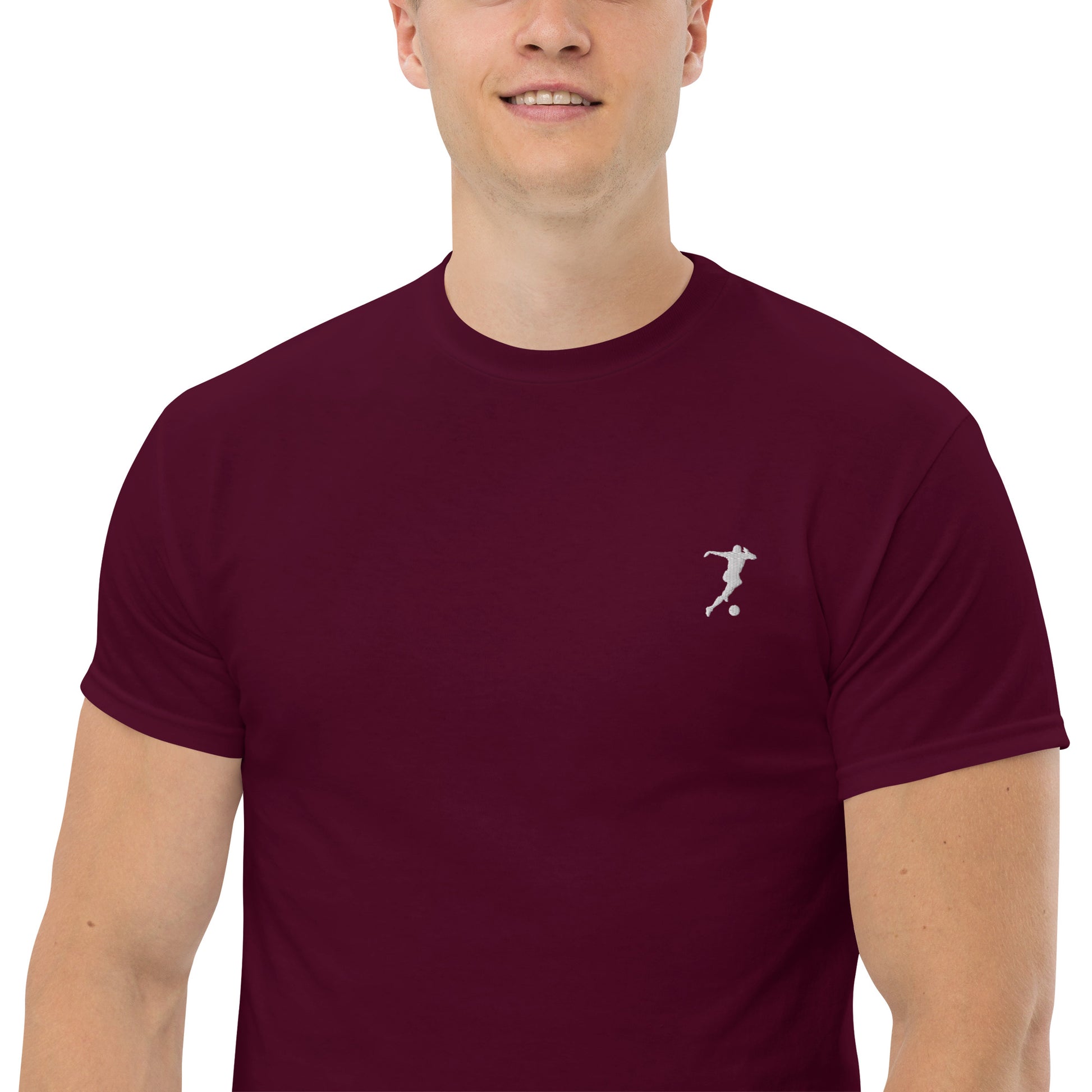 Soccer Men's Cotton T-Shirt - Activewear Well