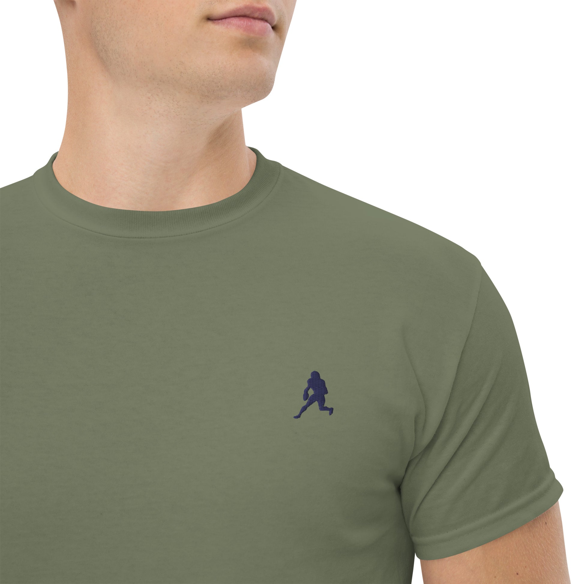 Rugby Player Men's Cotton T-Shirt - Activewear Well