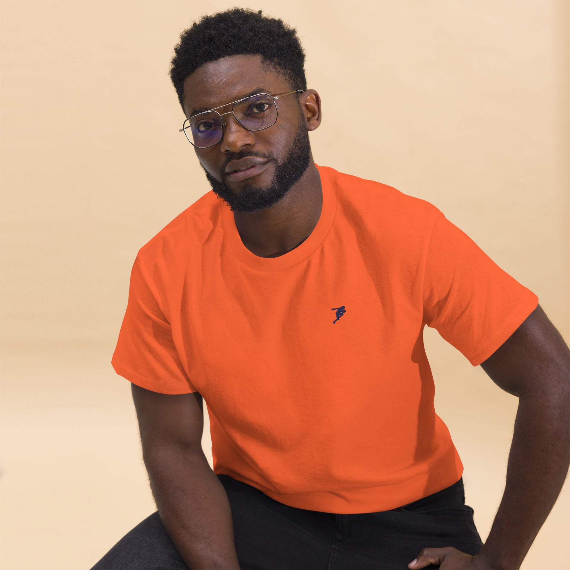 American Football Men's Cotton T-Shirt - Activewear Well