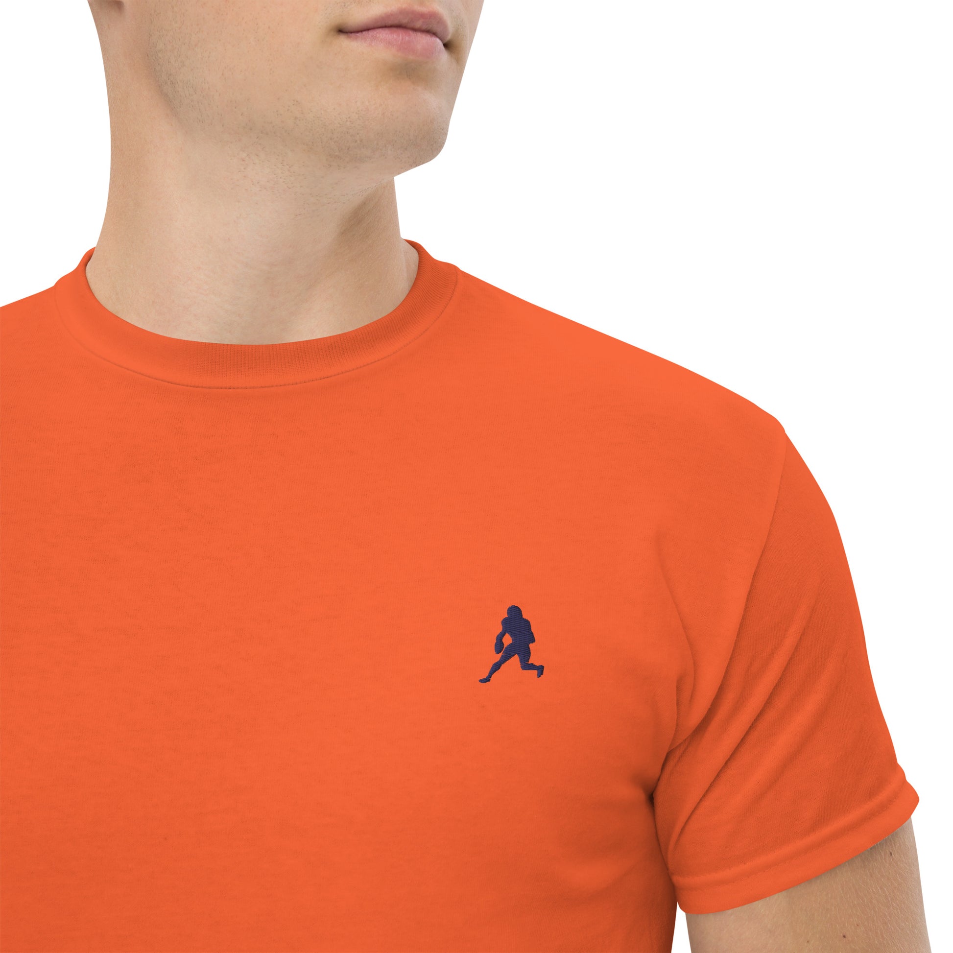 Rugby Player Men's Cotton T-Shirt - Activewear Well