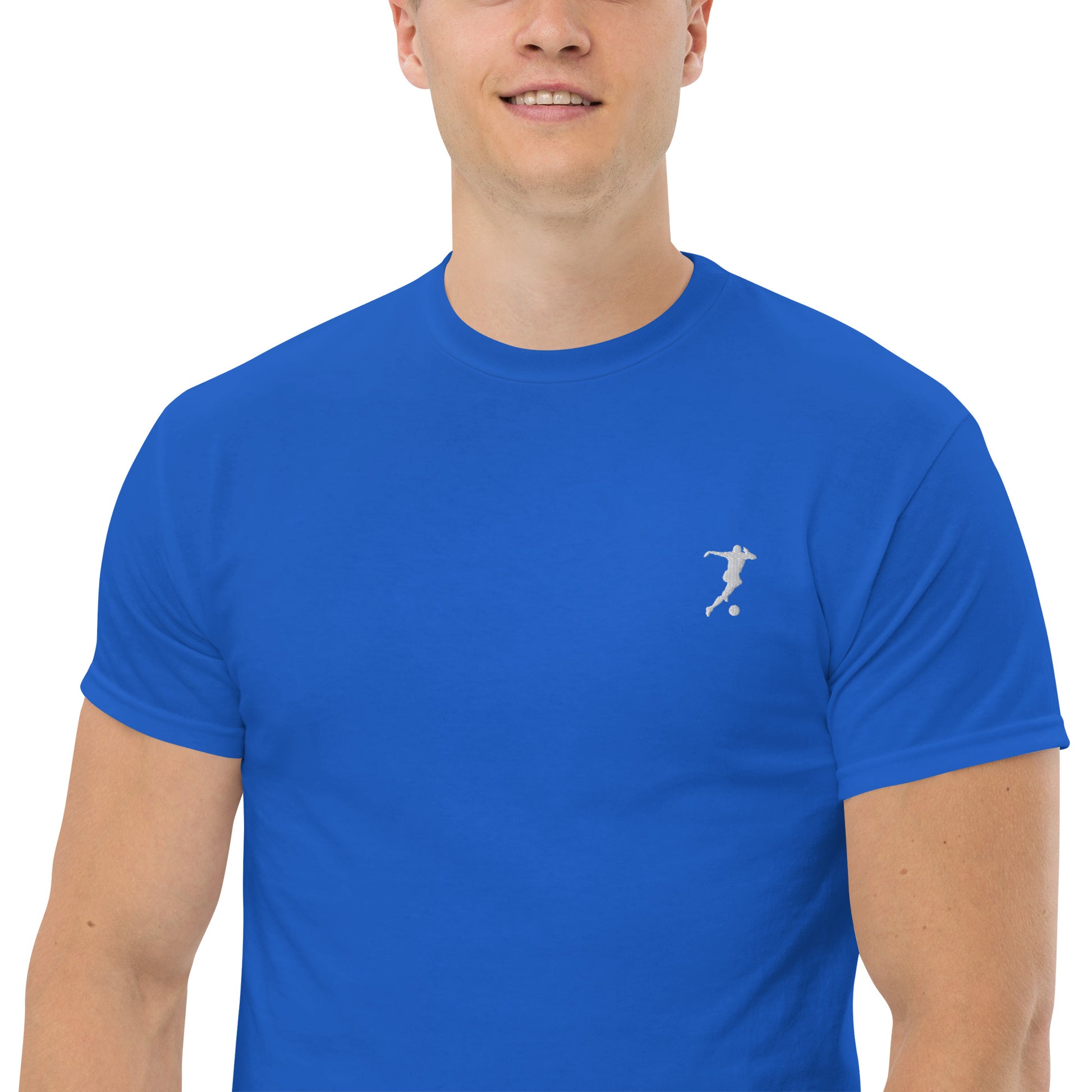 Soccer Men's Cotton T-Shirt - Activewear Well