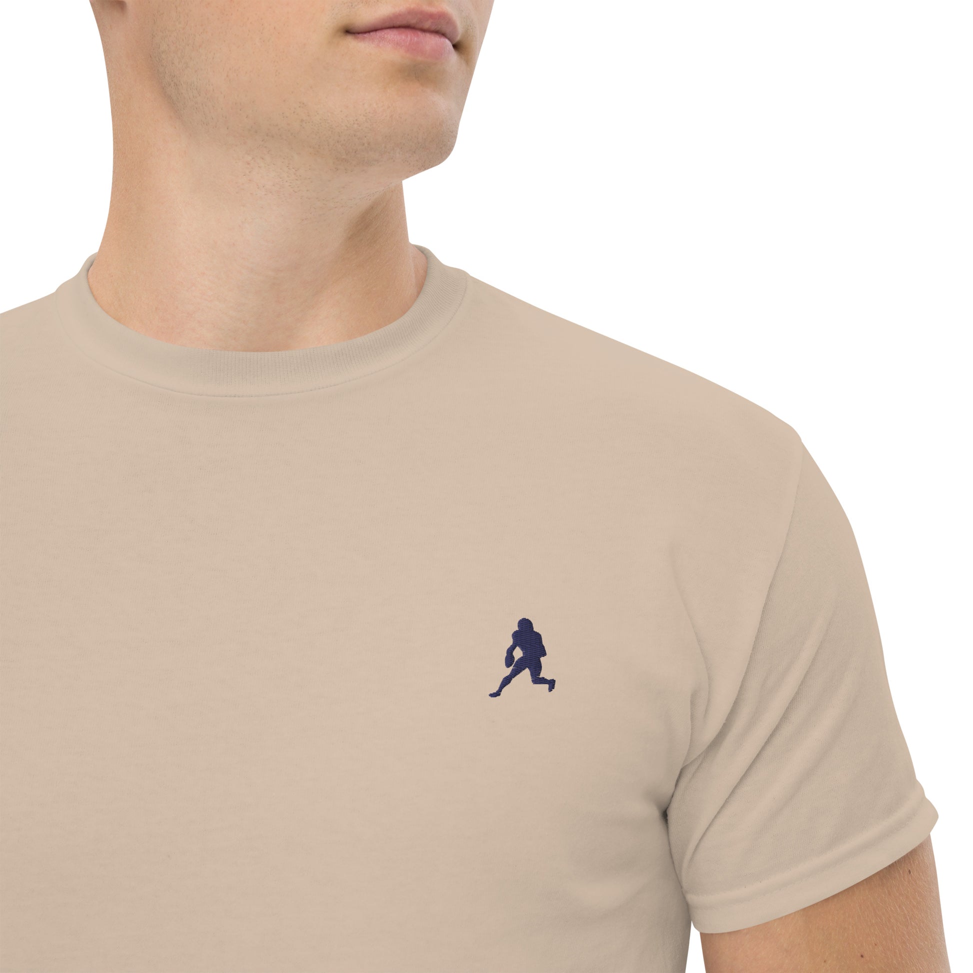 Rugby Player Men's Cotton T-Shirt - Activewear Well