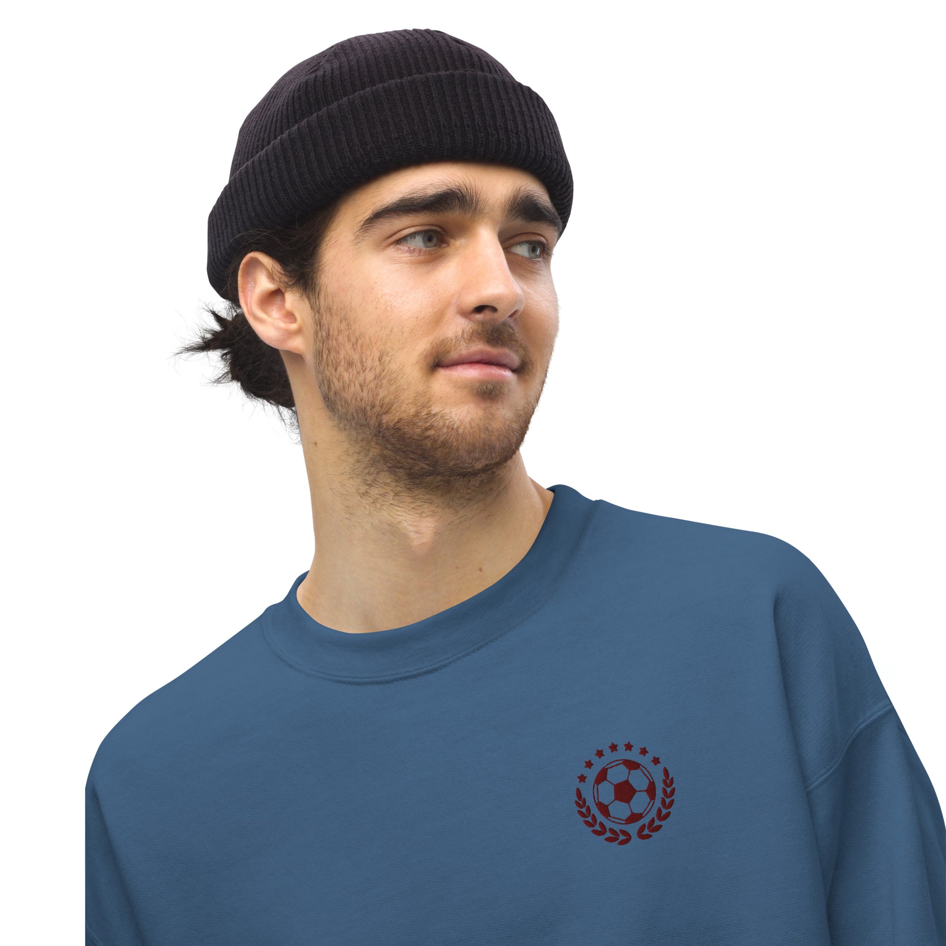 Football Men/Unisex Crew Neck Sweatshirt - Activewear Well