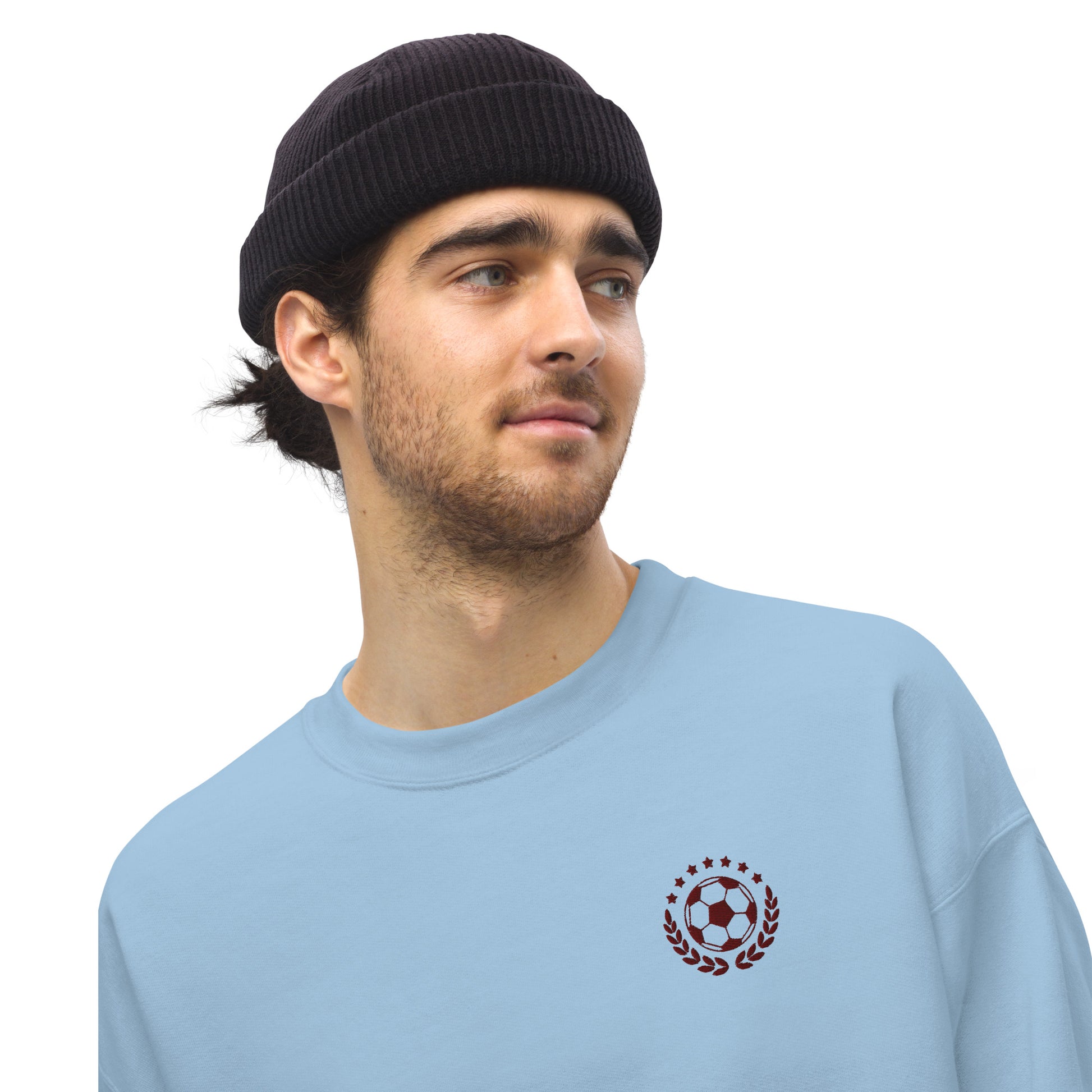 Football Men/Unisex Crew Neck Sweatshirt - Activewear Well